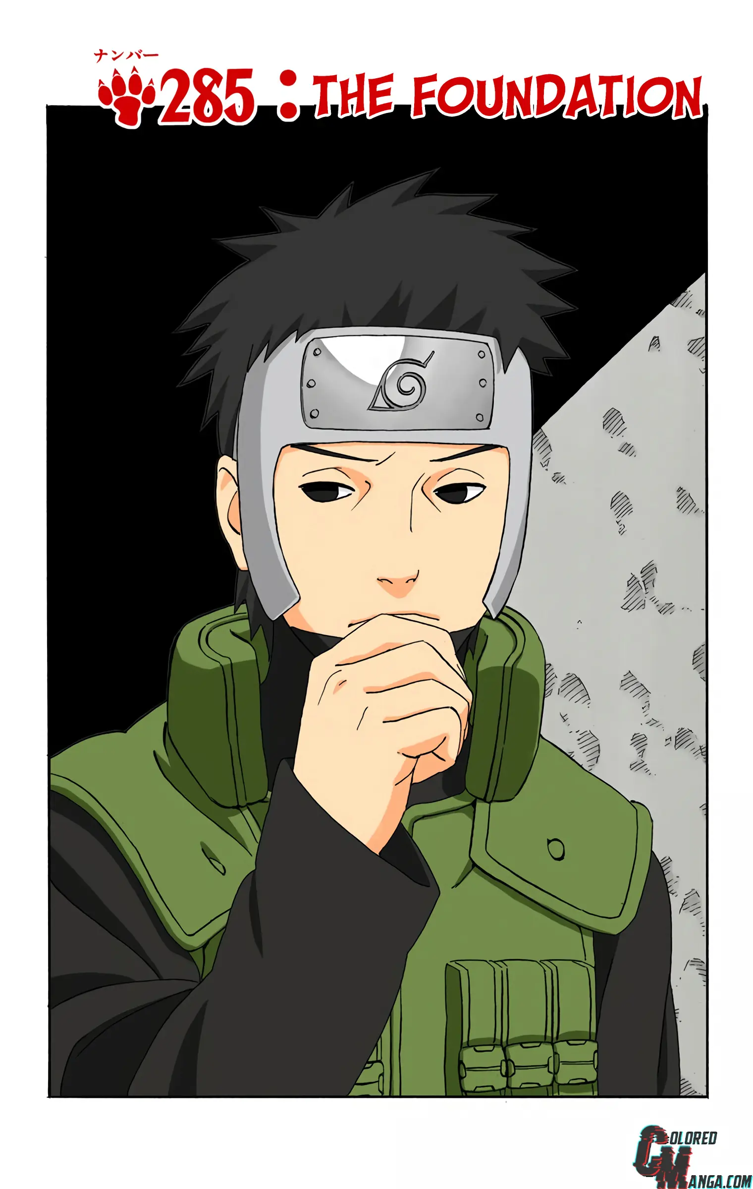 Naruto Colored Manga Online, chapter 285, page 1