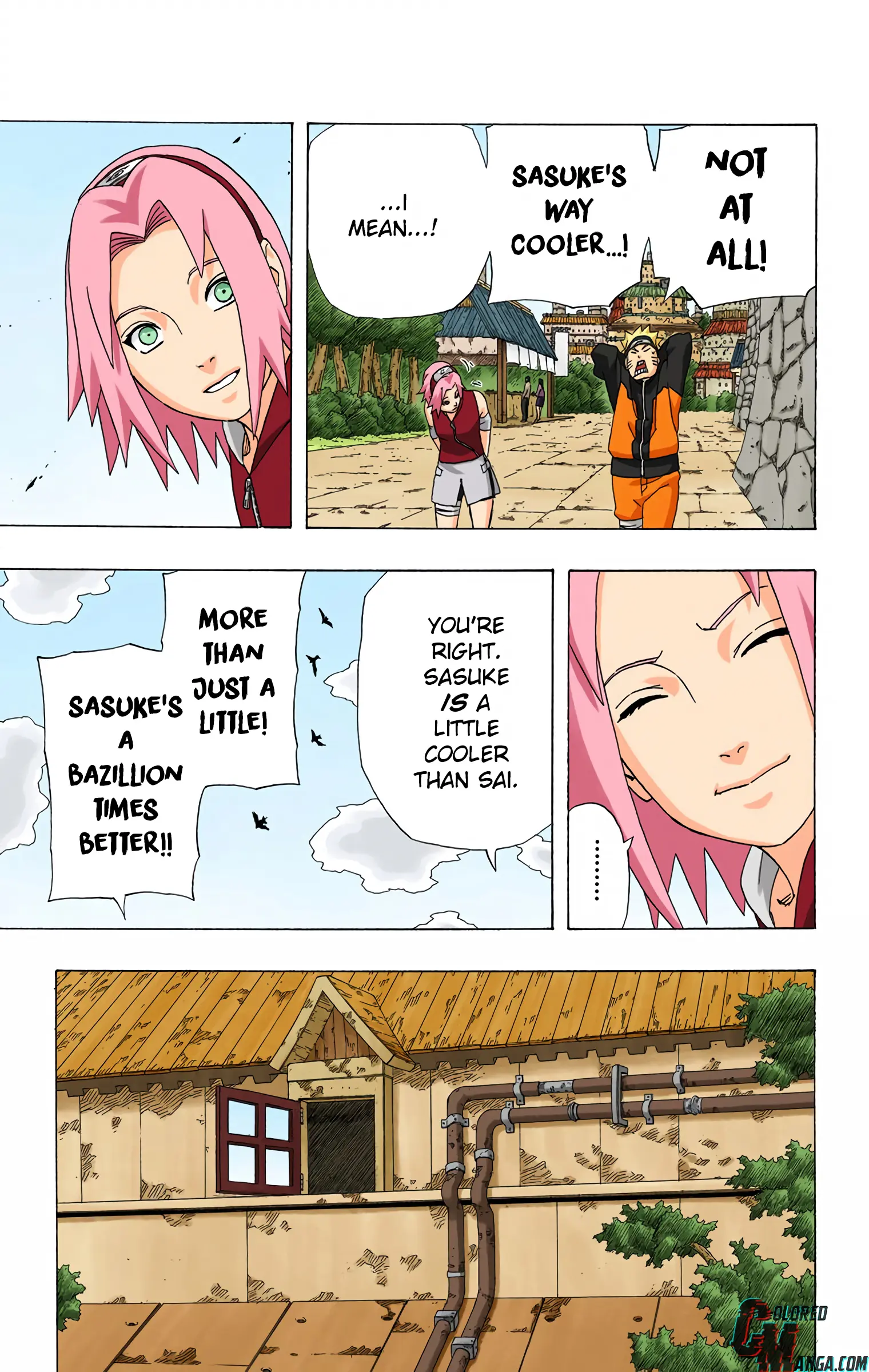Naruto Colored Manga Online, chapter 285, page 5