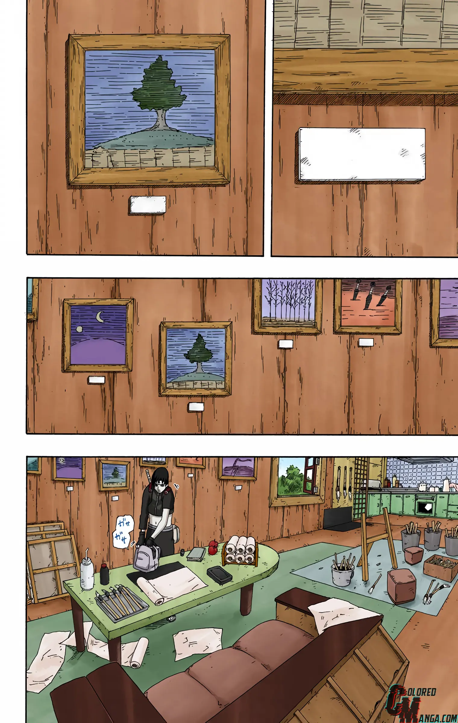 Naruto Colored Manga Online, chapter 285, page 6