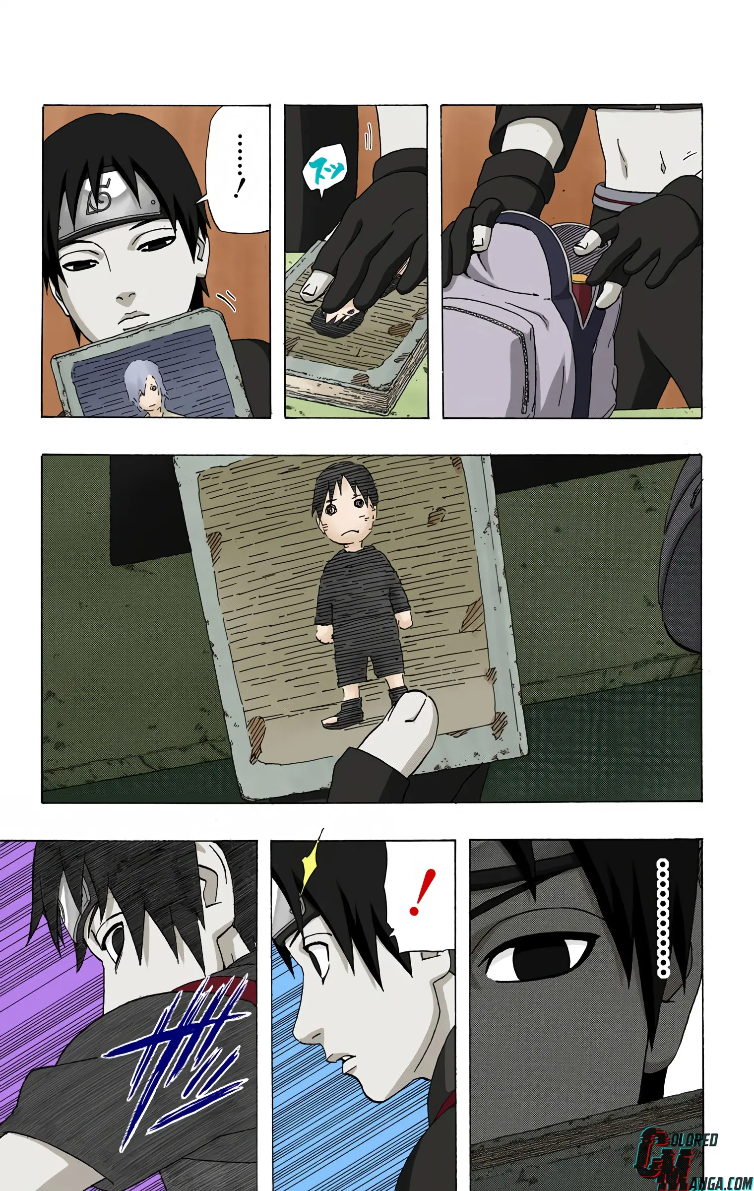 Naruto Colored Manga Online, chapter 285, page 7