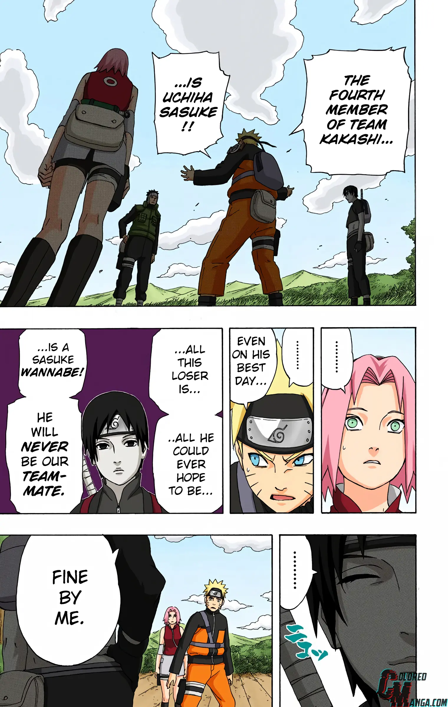 Naruto Colored Manga Online, chapter 286, page 5