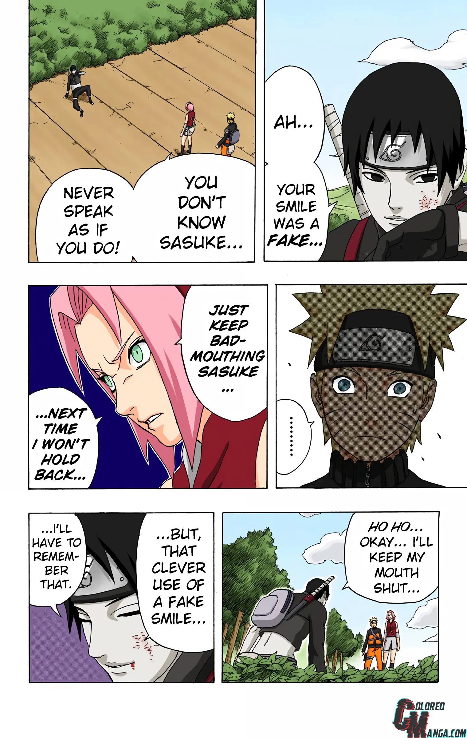 Naruto Colored Manga Online, chapter 286, page 10