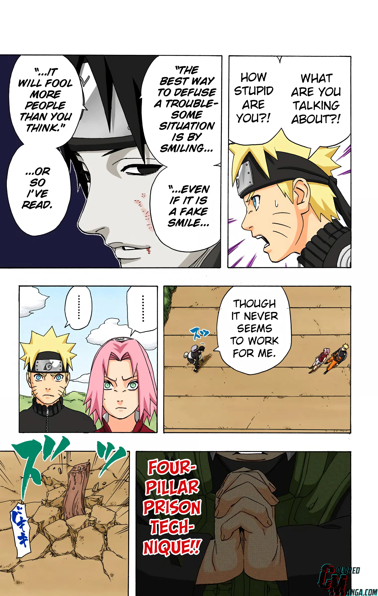 Naruto Colored Manga Online, chapter 286, page 11