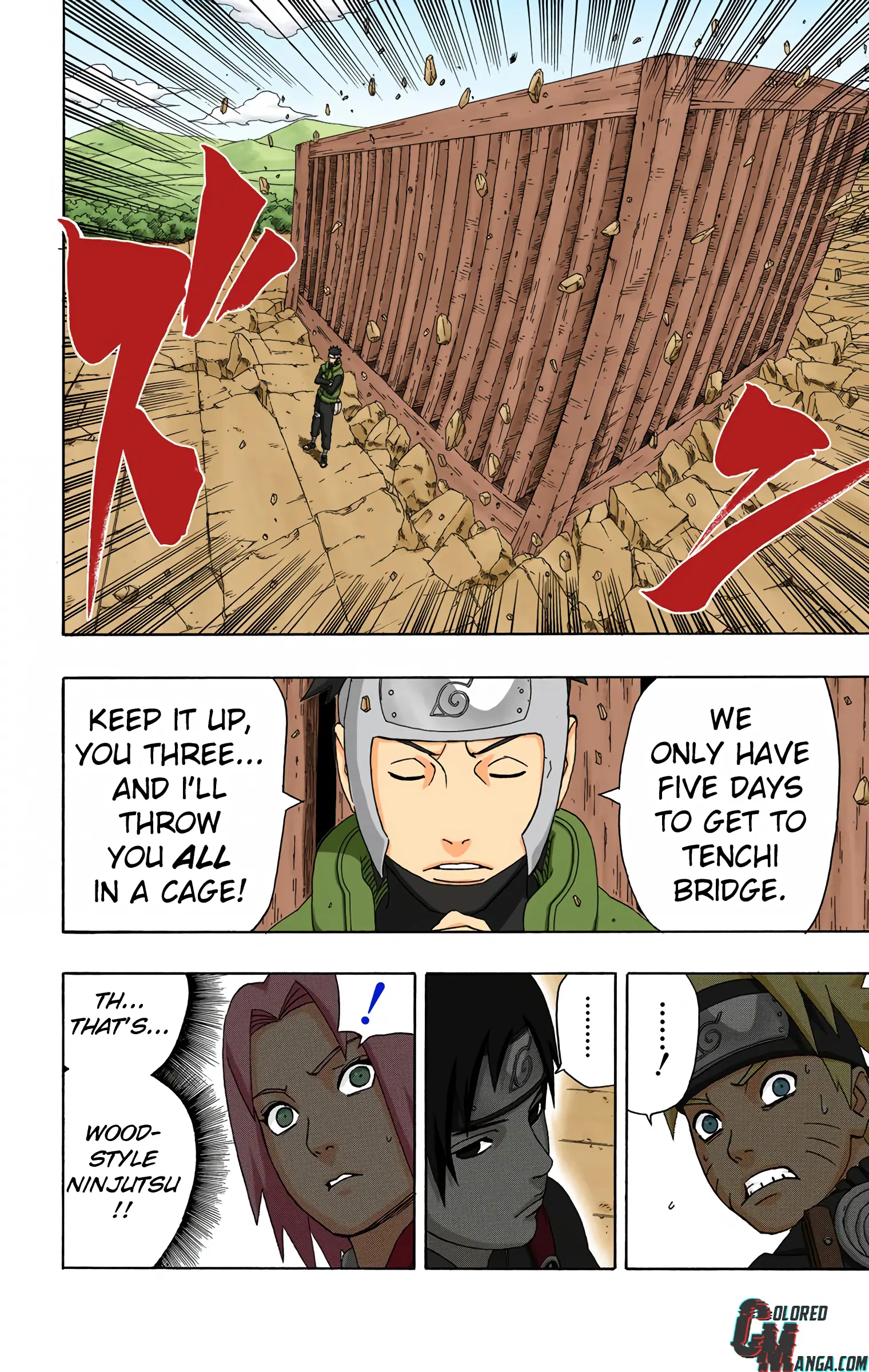 Naruto Colored Manga Online, chapter 286, page 12