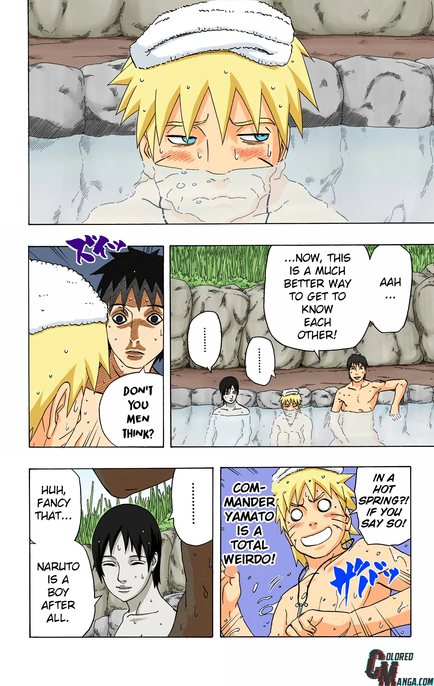 Naruto Colored Manga Online, chapter 286, page 14