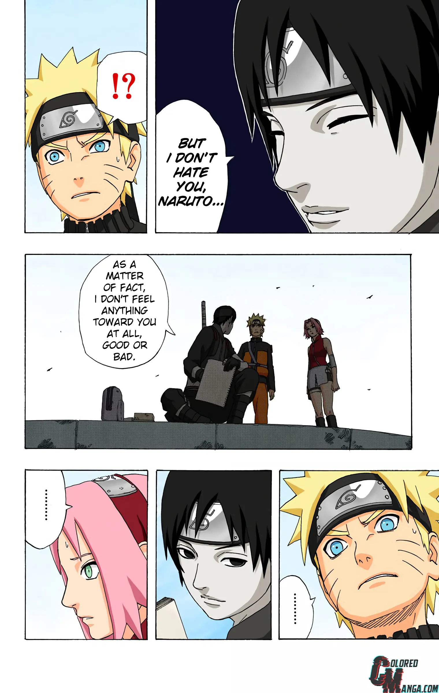 Naruto Colored Manga Online, chapter 287, page 10