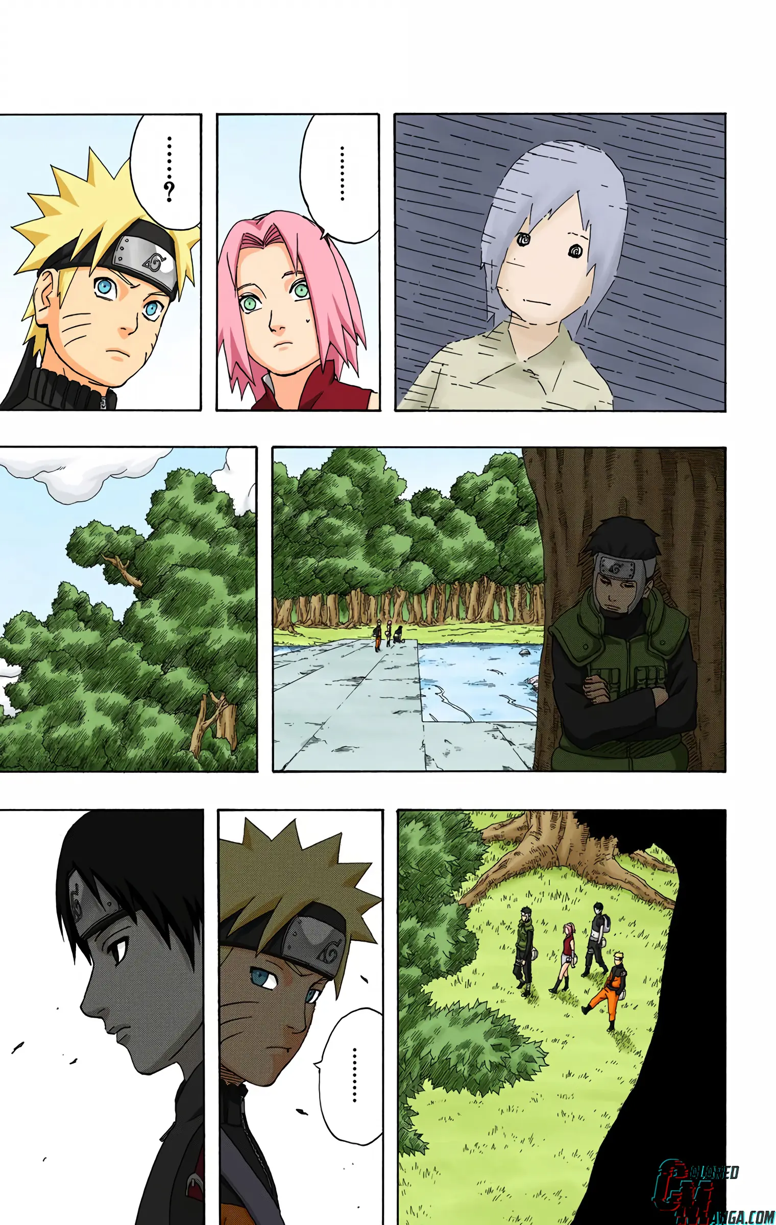 Naruto Colored Manga Online, chapter 287, page 13