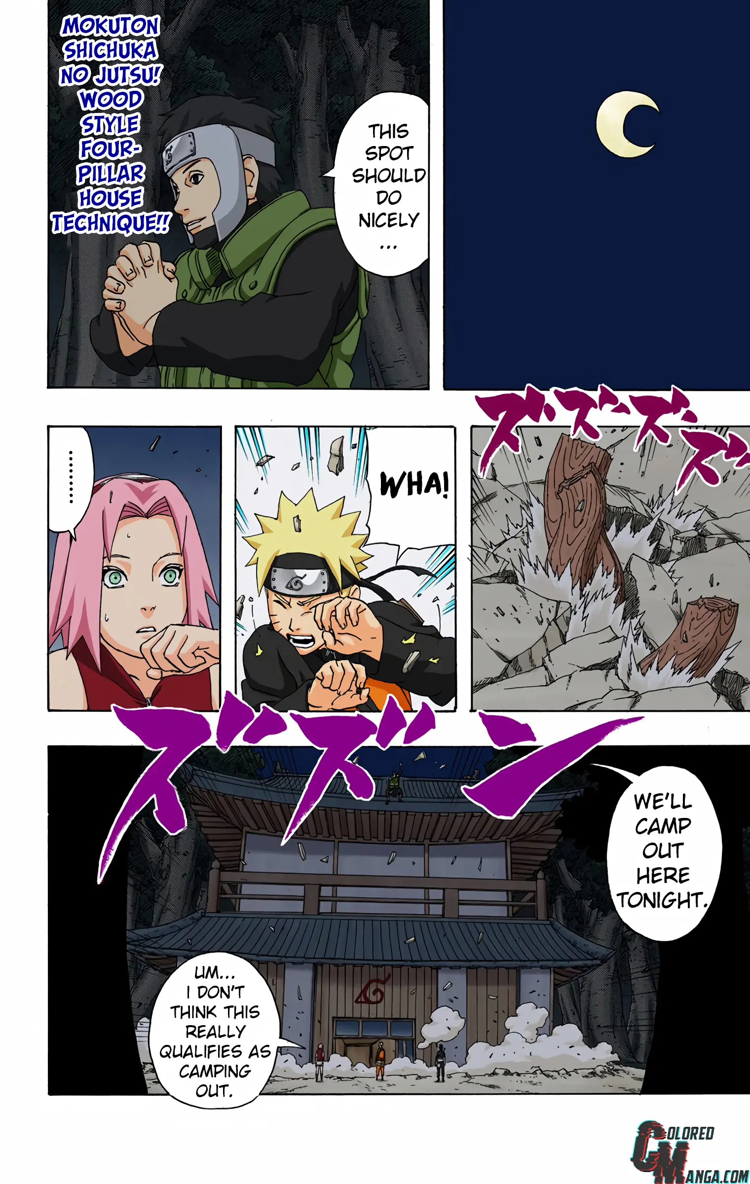 Naruto Colored Manga Online, chapter 287, page 14