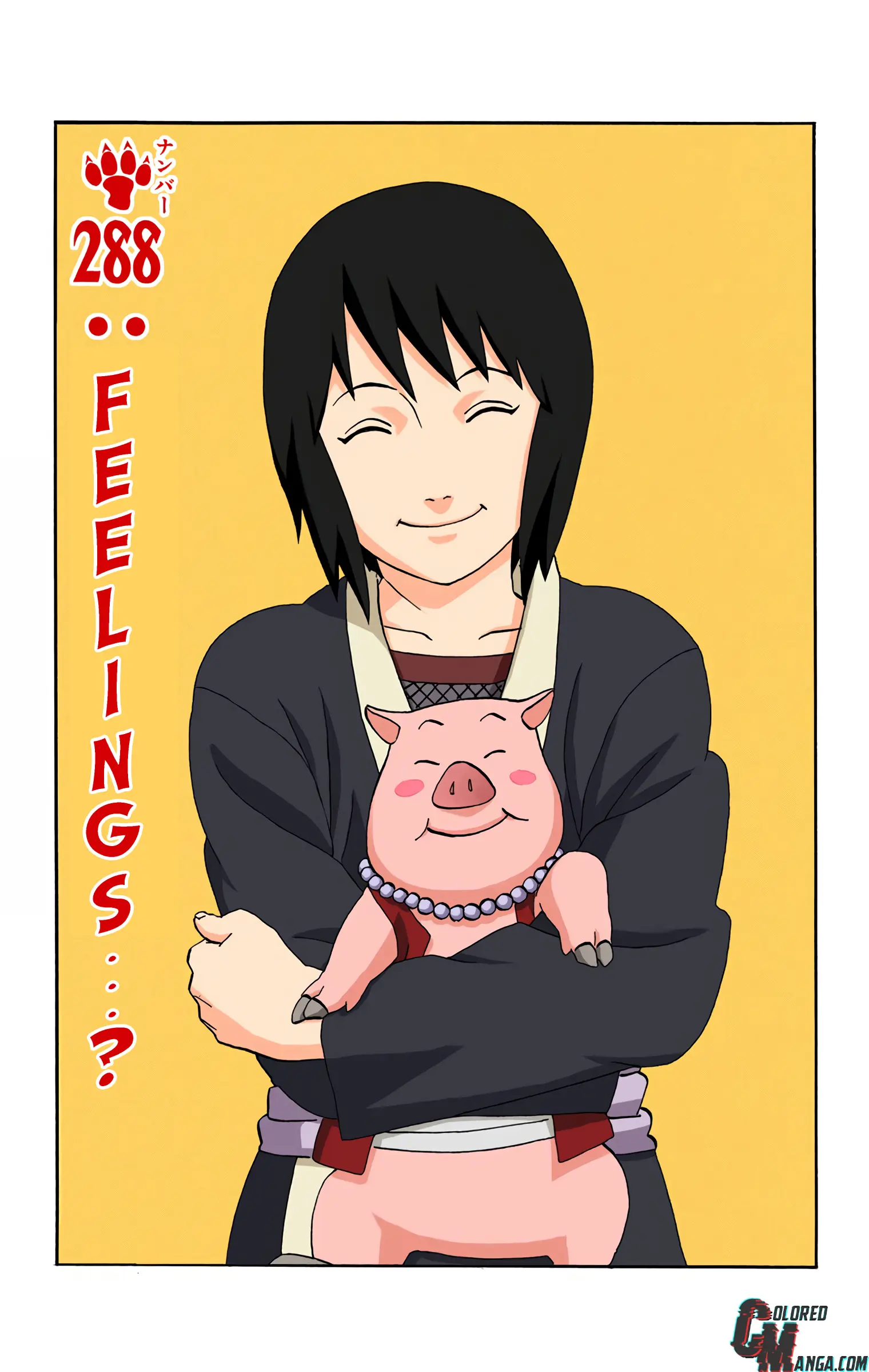 Naruto Colored Manga Online, chapter 288, page 1