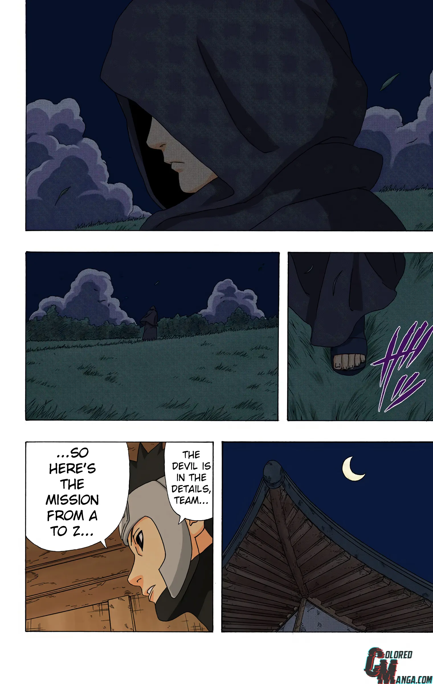 Naruto Colored Manga Online, chapter 288, page 2