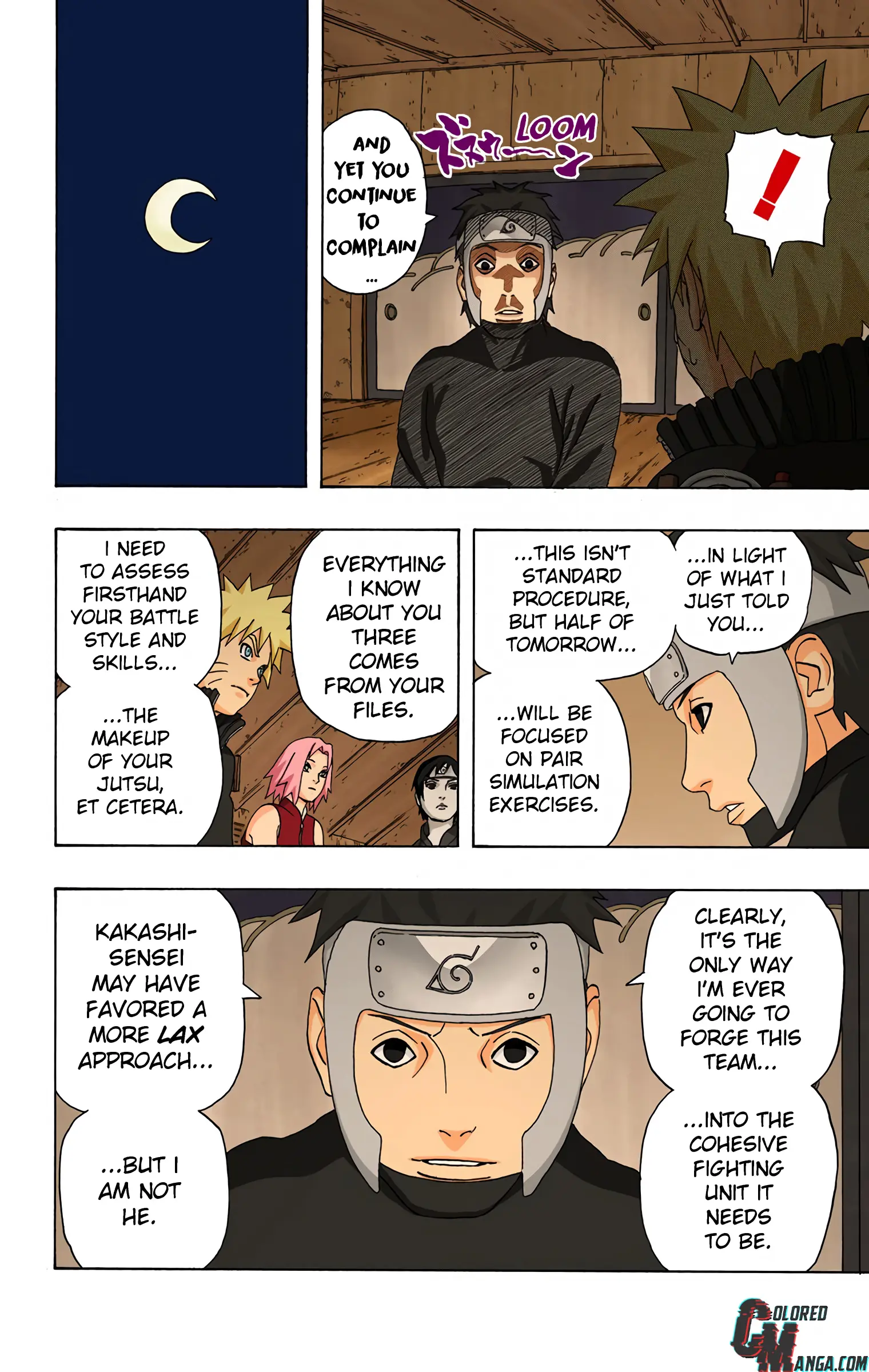 Naruto Colored Manga Online, chapter 288, page 6