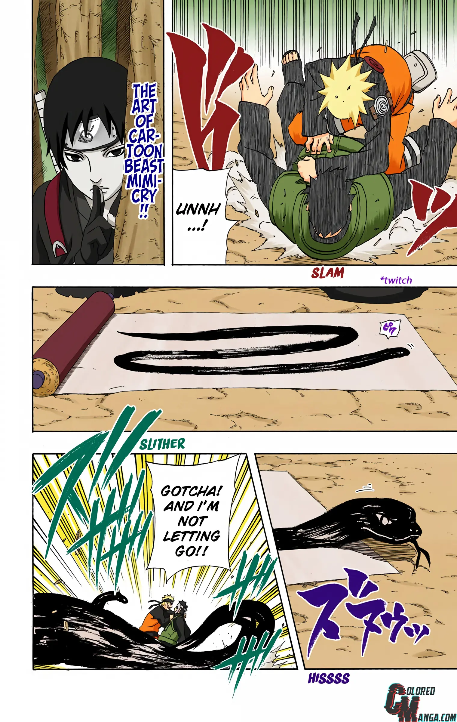 Naruto Colored Manga Online, chapter 288, page 10
