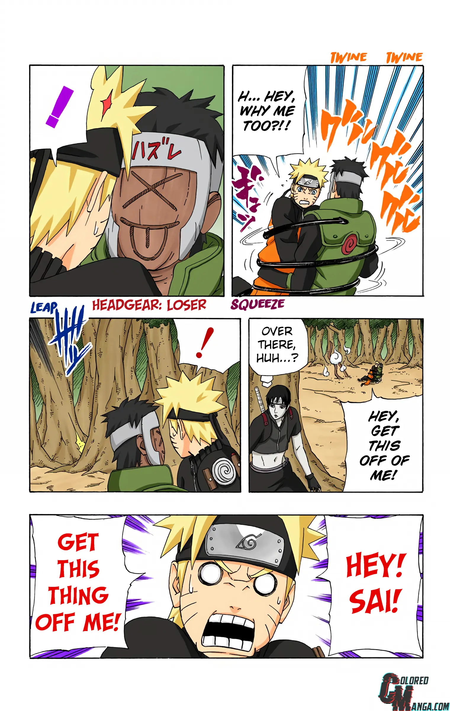 Naruto Colored Manga Online, chapter 288, page 11