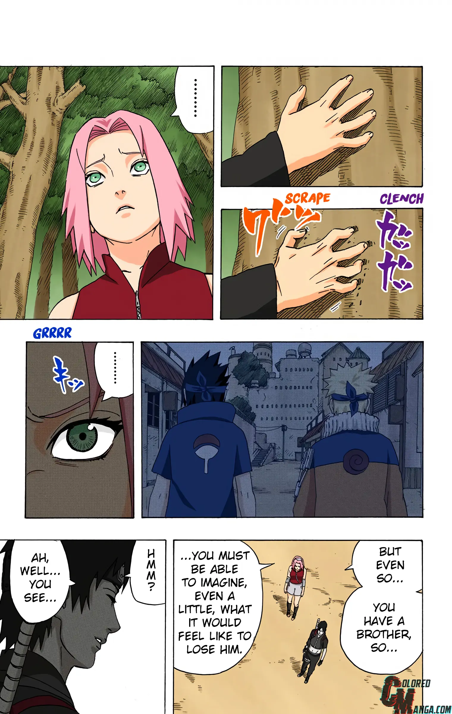 Naruto Colored Manga Online, chapter 289, page 3