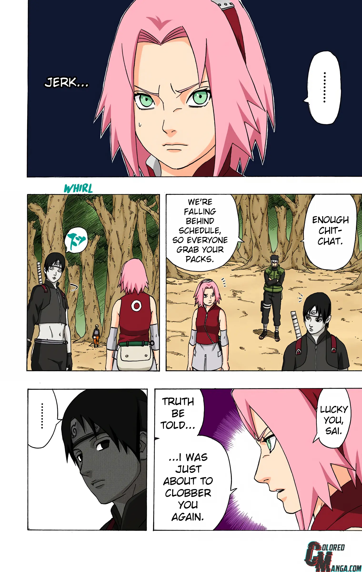 Naruto Colored Manga Online, chapter 289, page 6