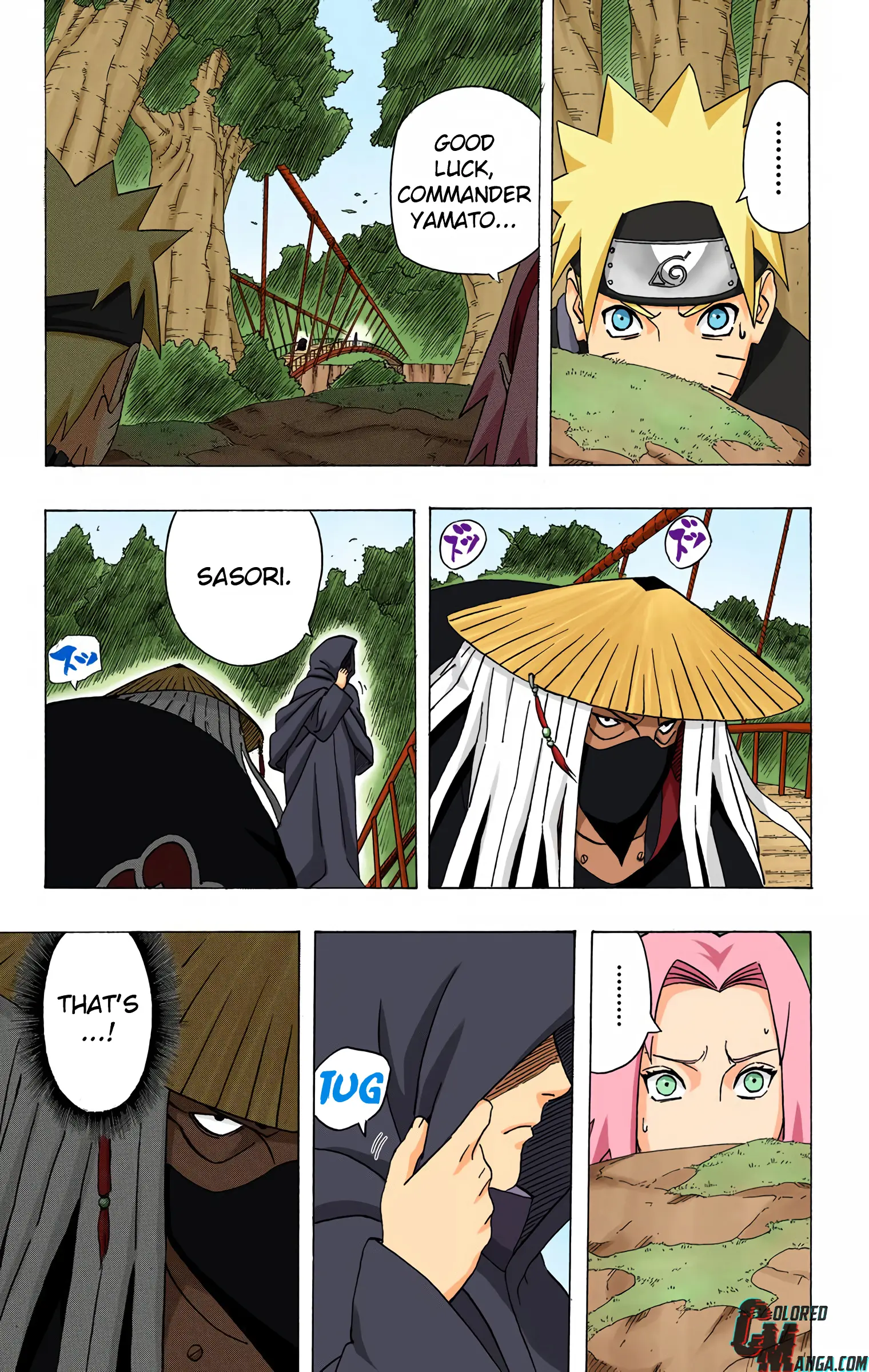 Naruto Colored Manga Online, chapter 289, page 11