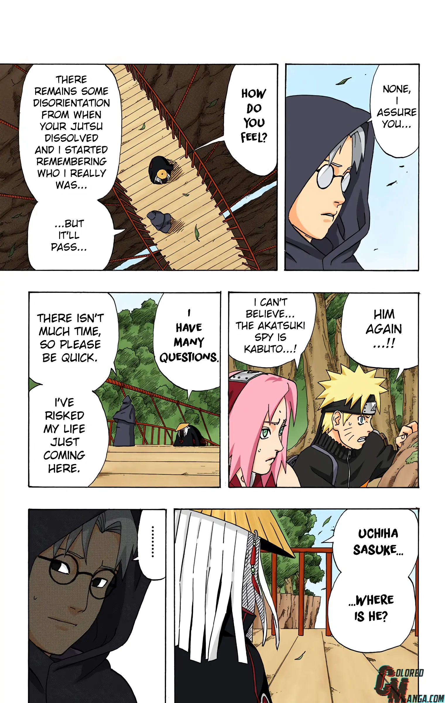Naruto Colored Manga Online, chapter 289, page 13