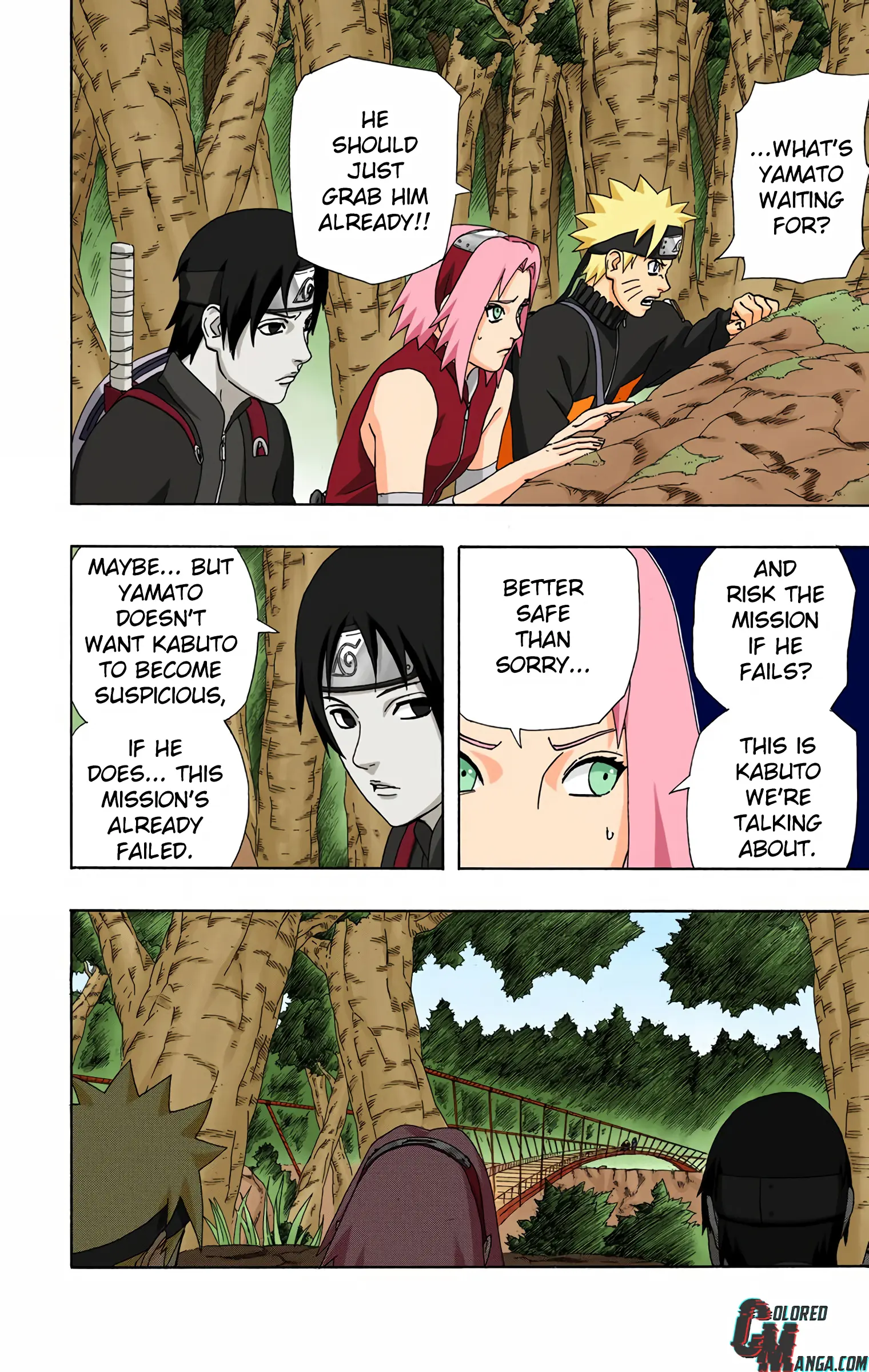 Naruto Colored Manga Online, chapter 290, page 10