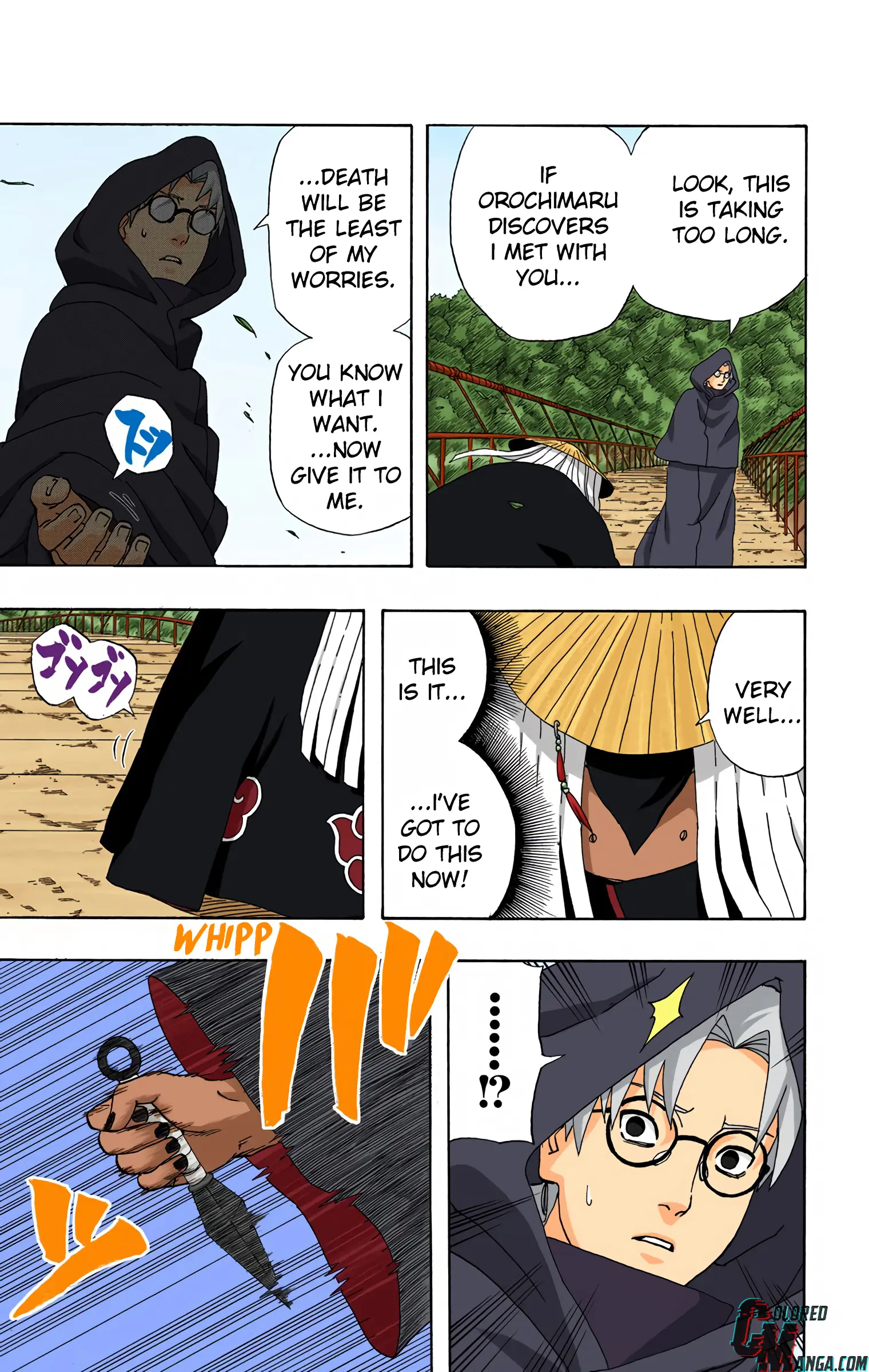 Naruto Colored Manga Online, chapter 290, page 11