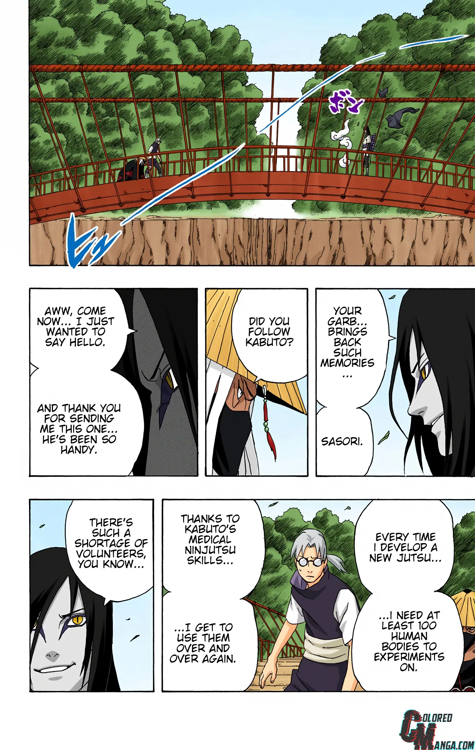 Naruto Colored Manga Online, chapter 290, page 14