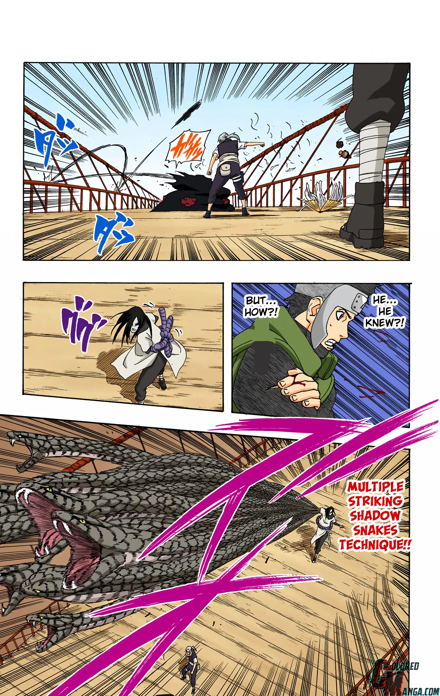 Naruto Colored Manga Online, chapter 290, page 17