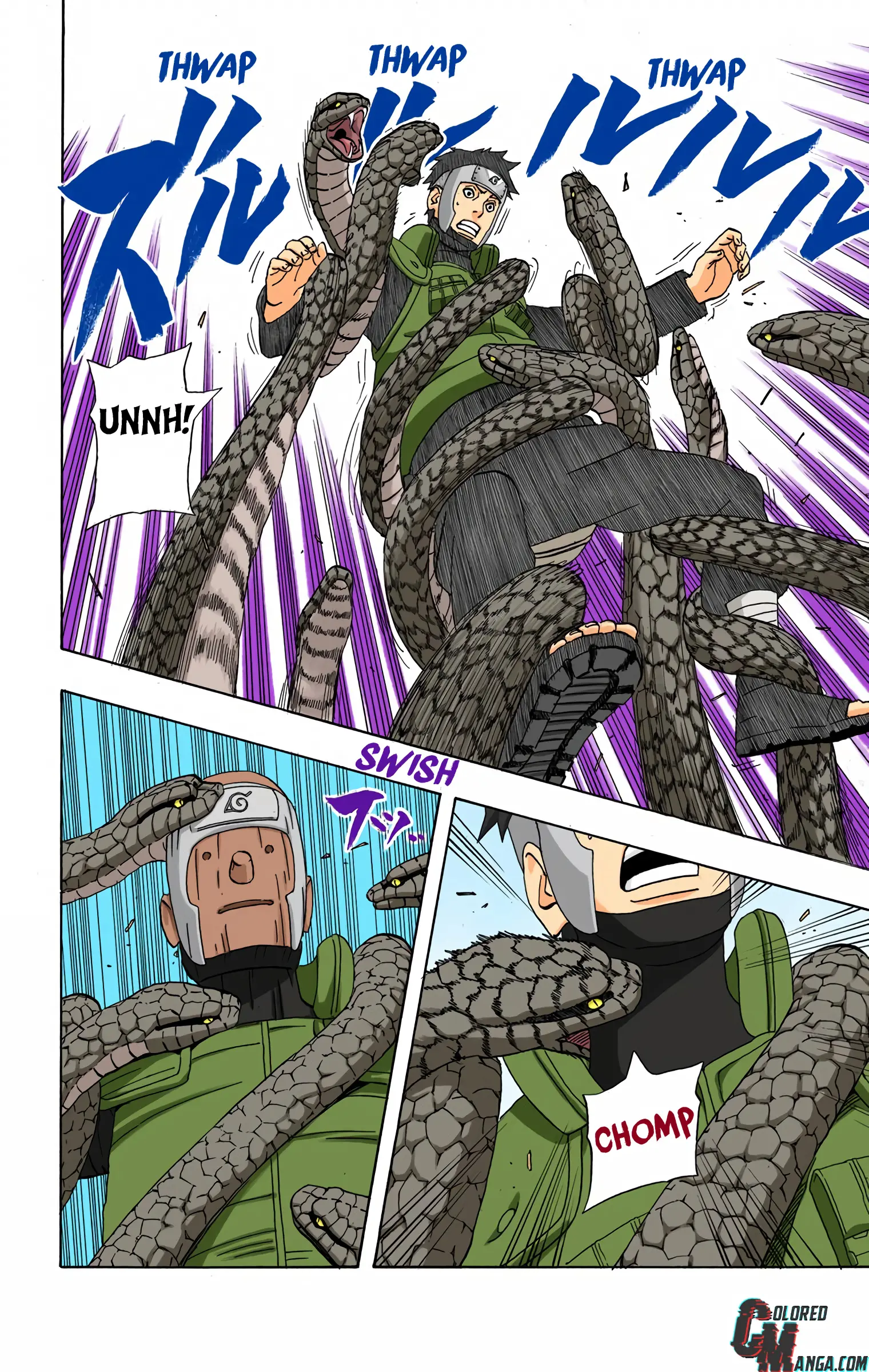 Naruto Colored Manga Online, chapter 290, page 18