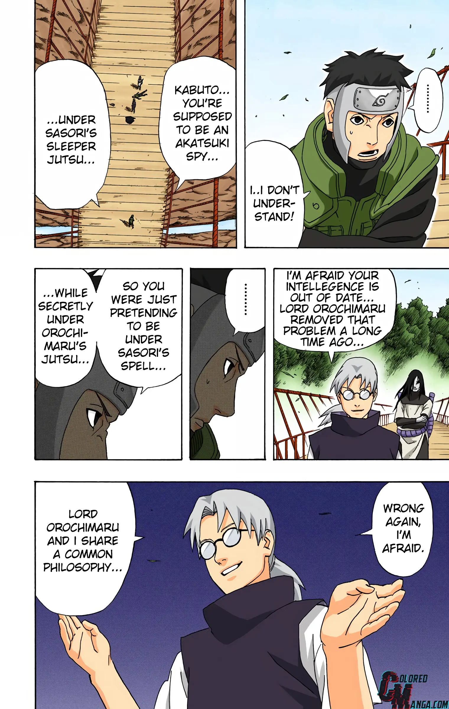 Naruto Colored Manga Online, chapter 290, page 20