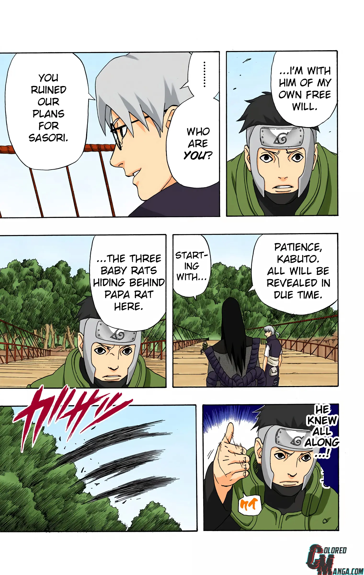 Naruto Colored Manga Online, chapter 290, page 21