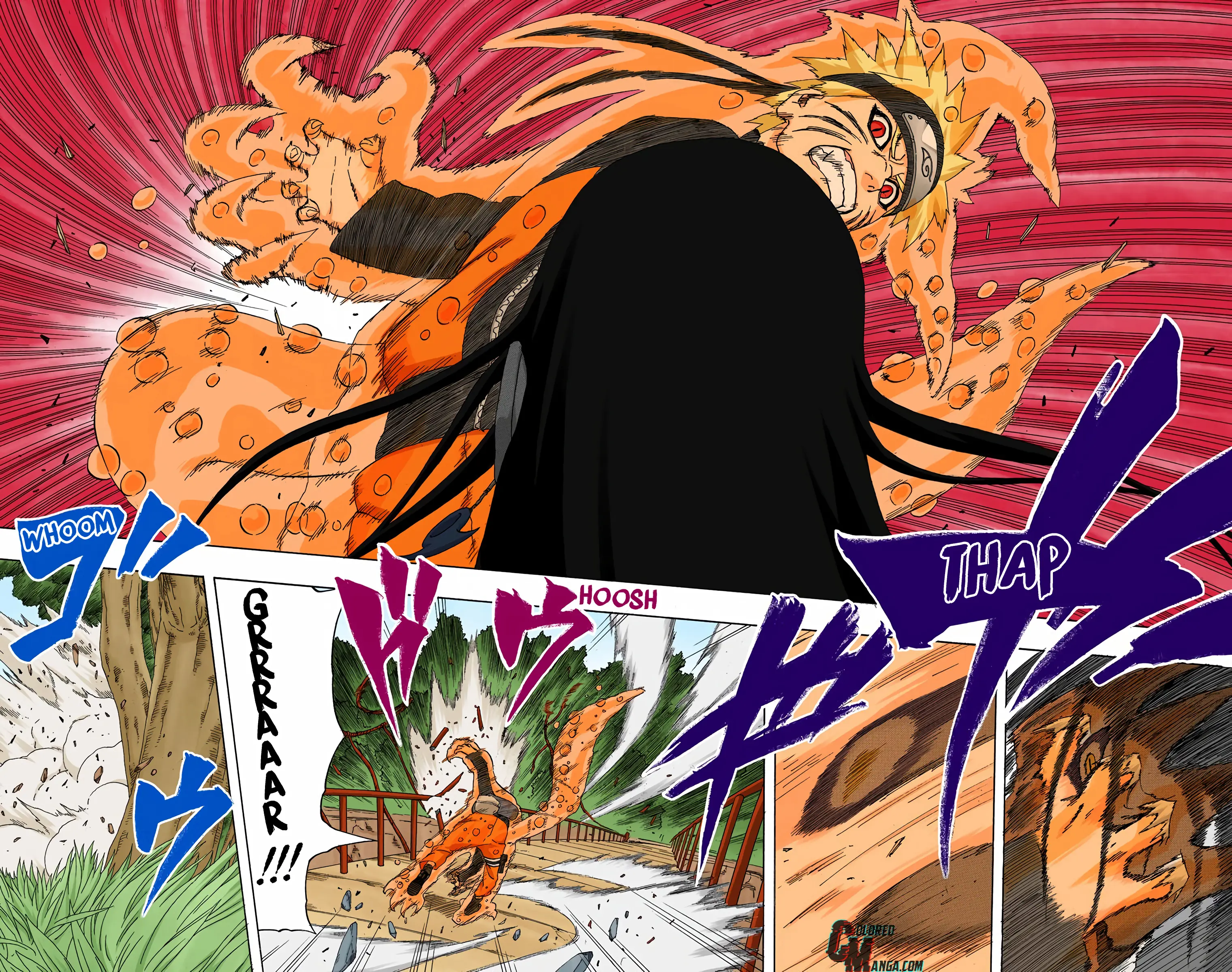 Naruto Colored Manga Online, chapter 291, page 4