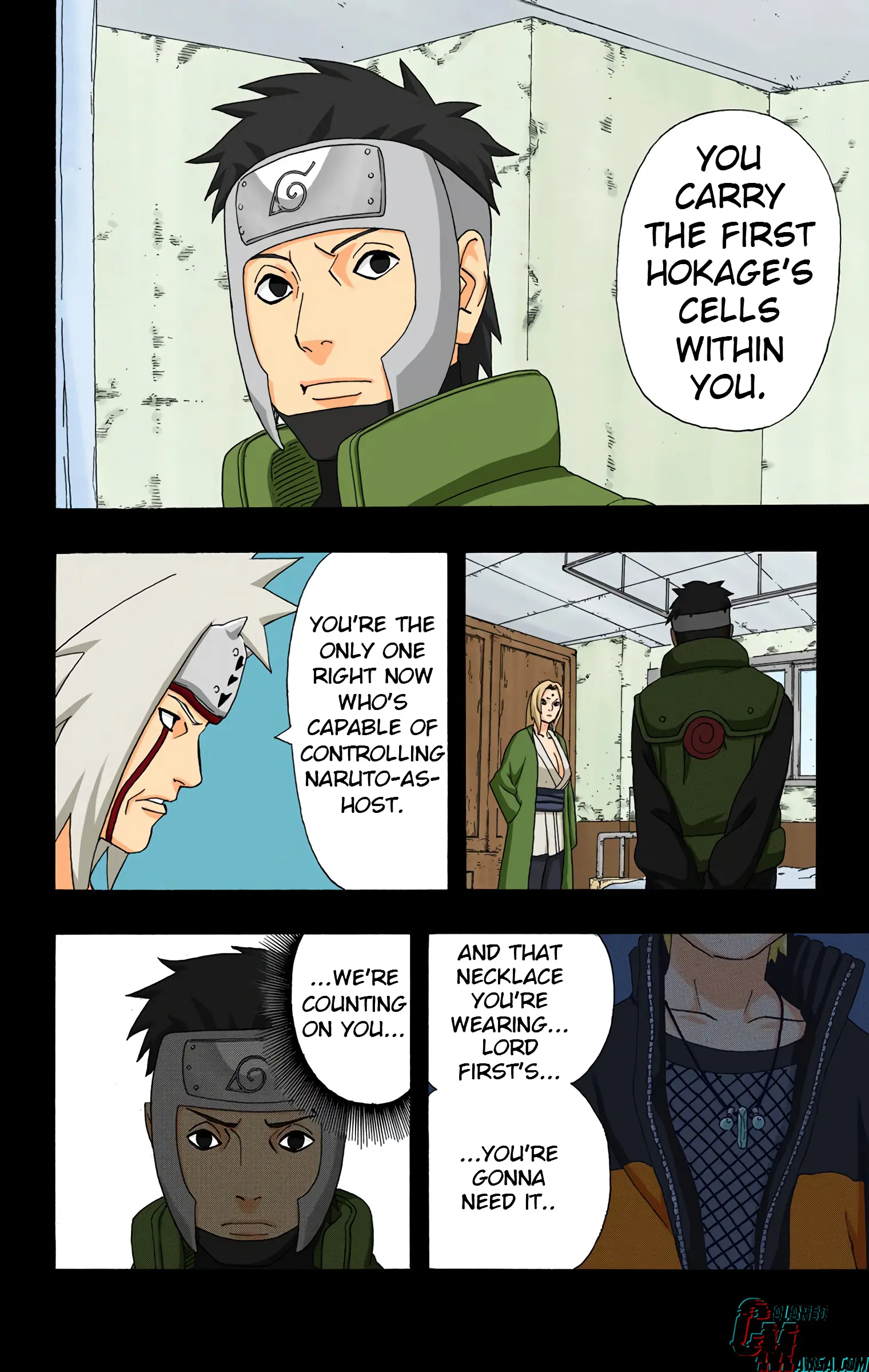 Naruto Colored Manga Online, chapter 291, page 11