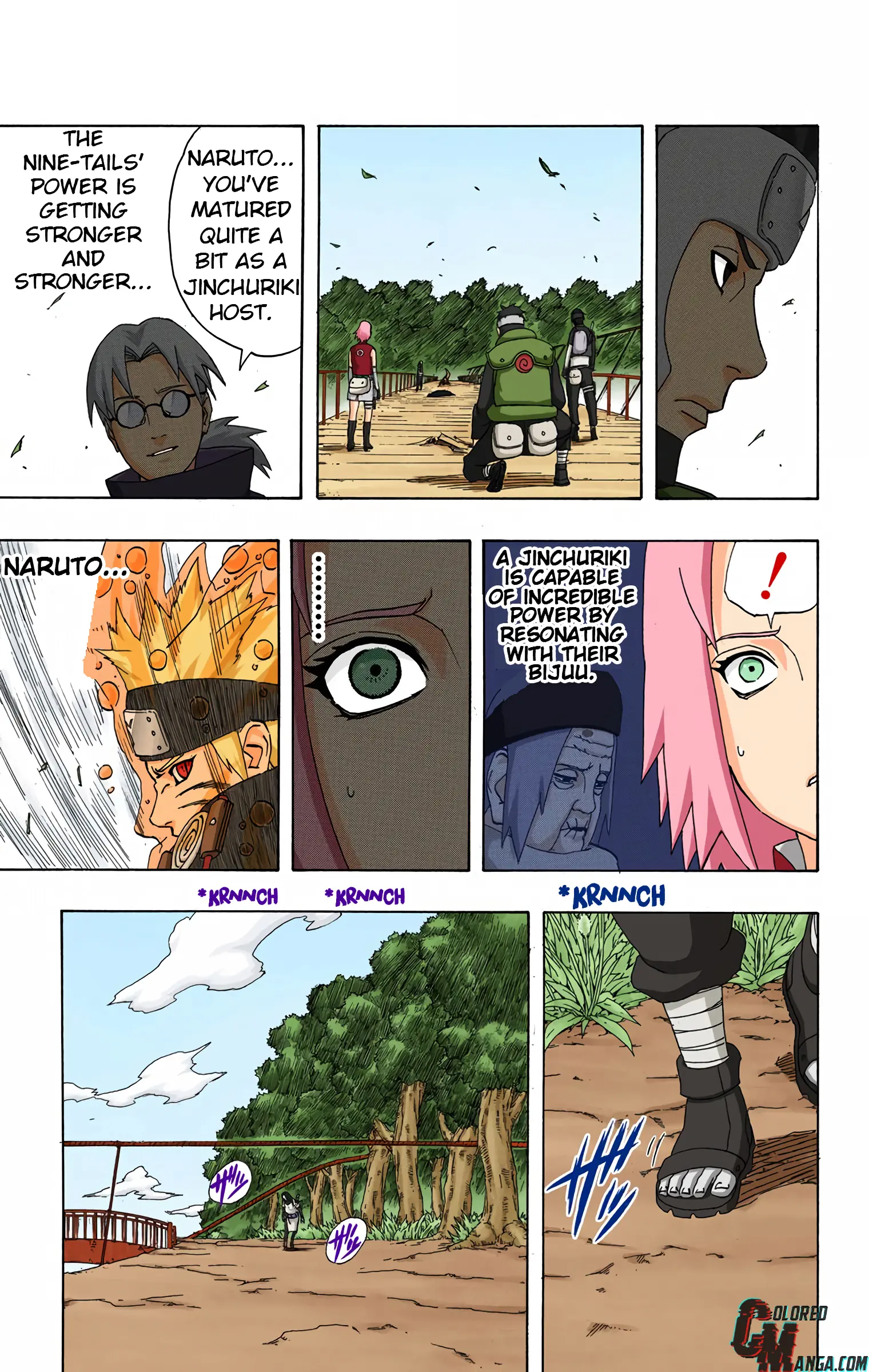 Naruto Colored Manga Online, chapter 291, page 12
