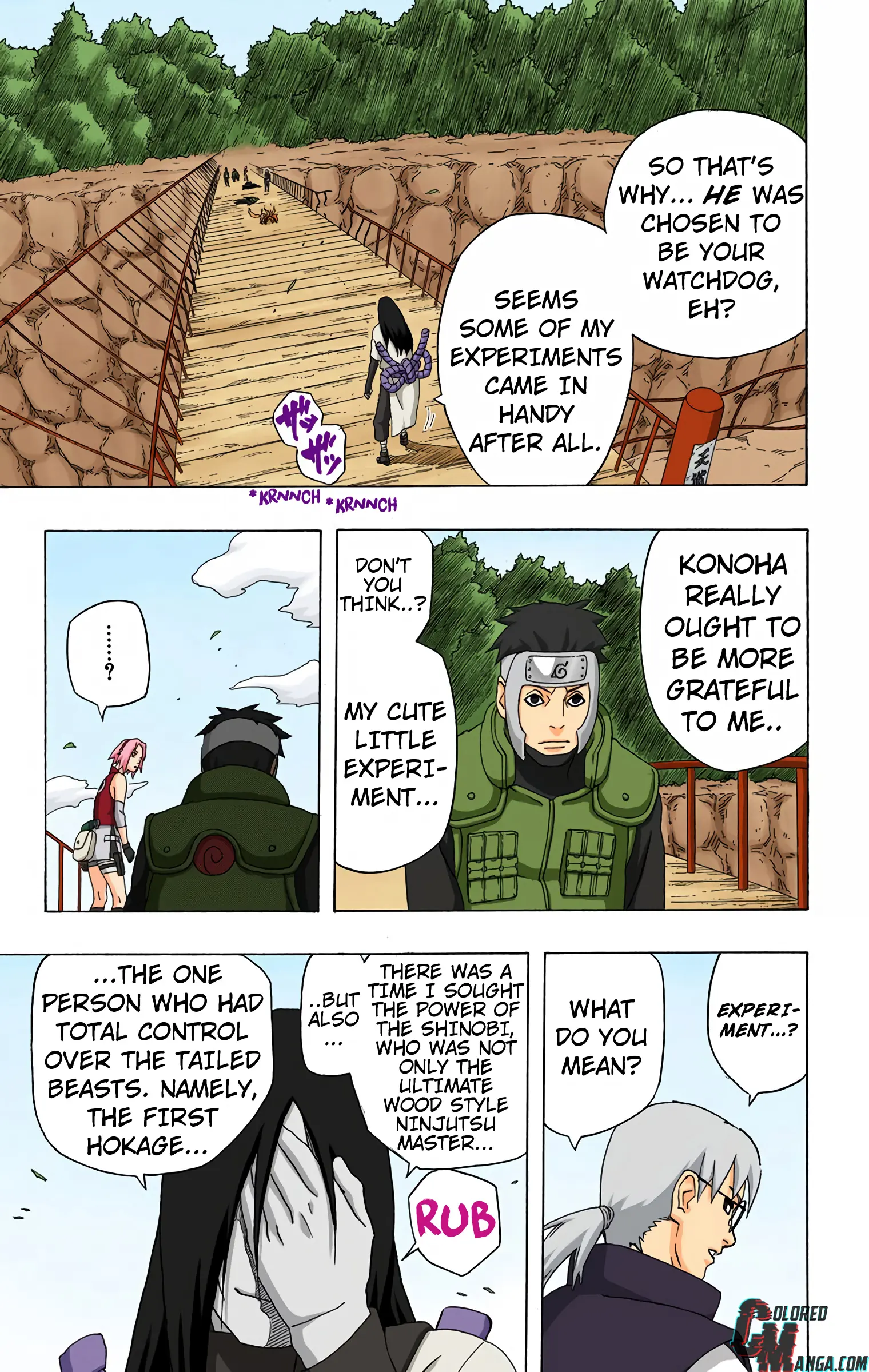 Naruto Colored Manga Online, chapter 291, page 14