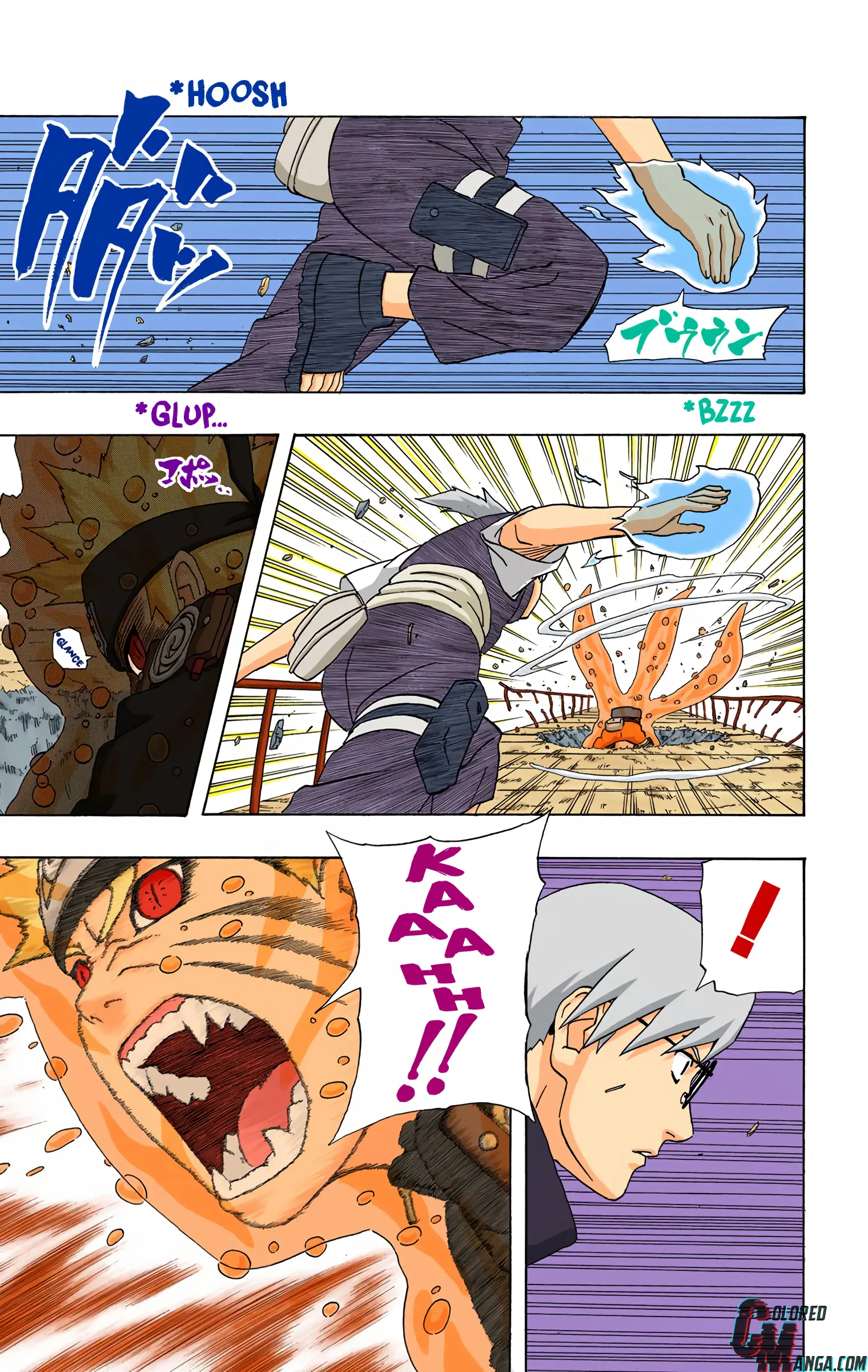 Naruto Colored Manga Online, chapter 292, page 9