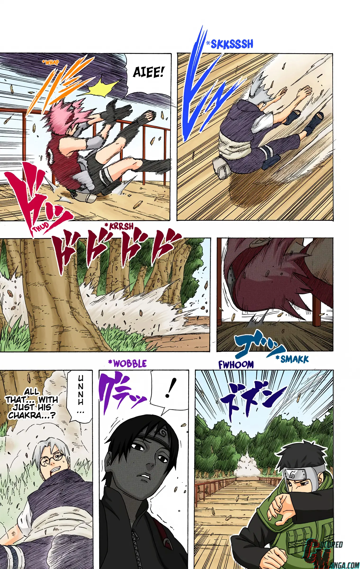 Naruto Colored Manga Online, chapter 292, page 11