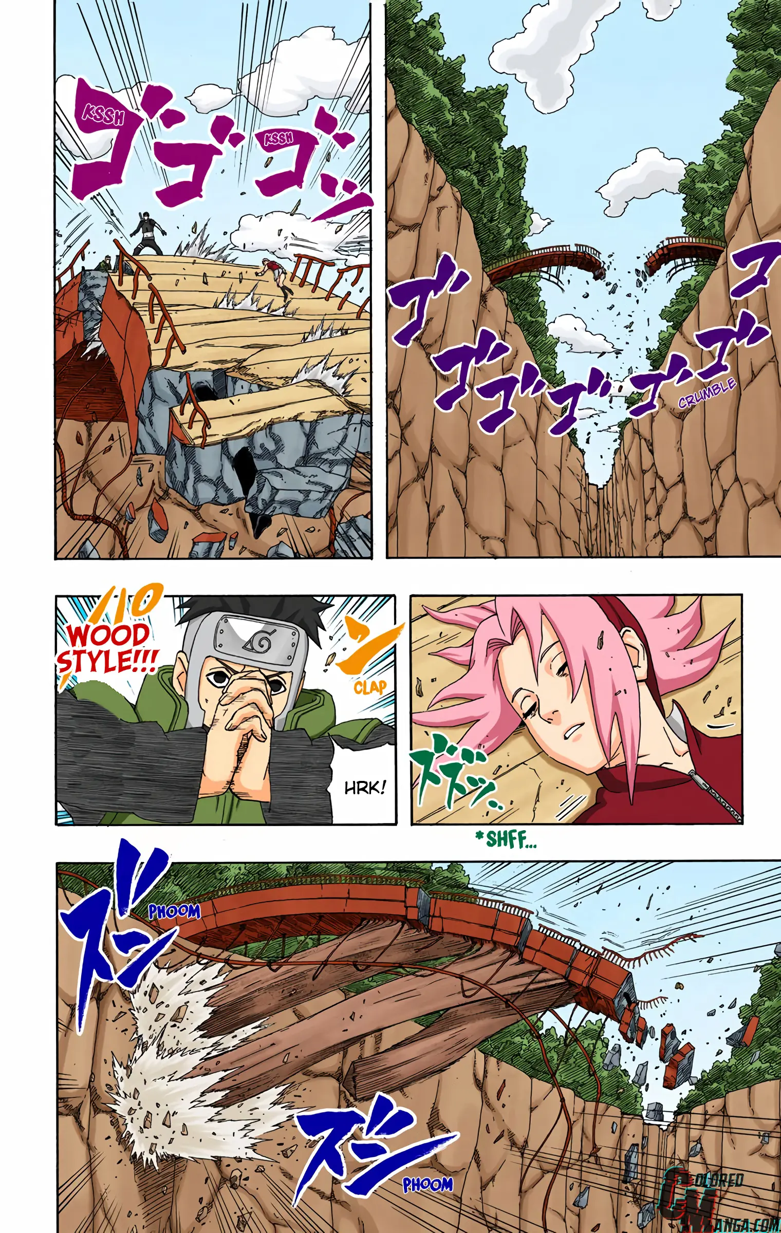 Naruto Colored Manga Online, chapter 292, page 12