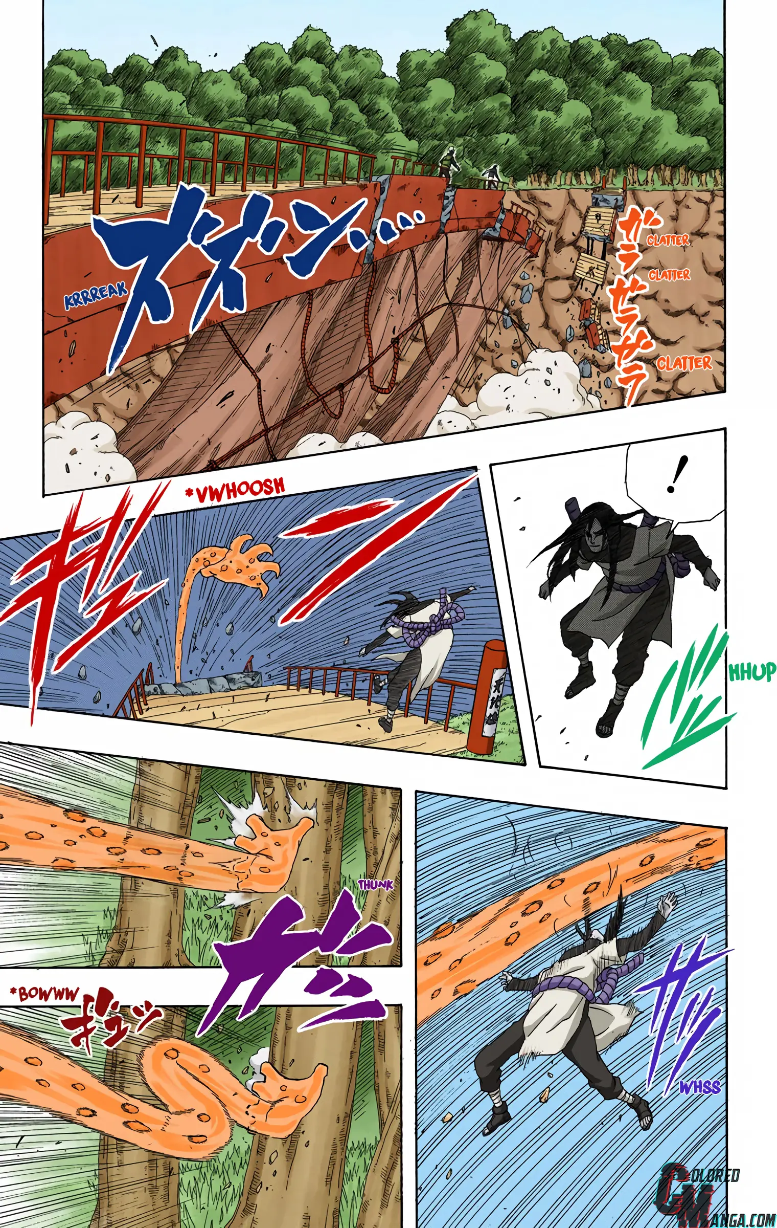 Naruto Colored Manga Online, chapter 292, page 13