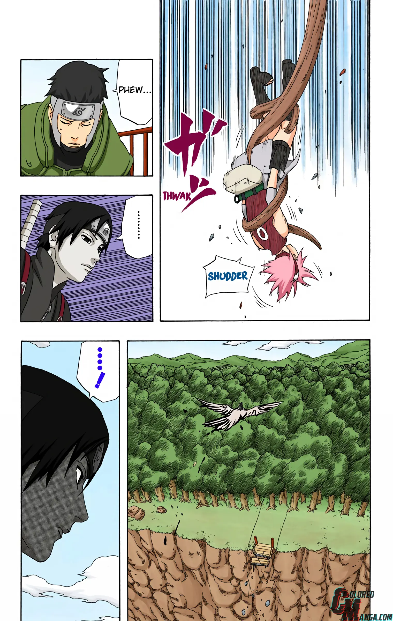 Naruto Colored Manga Online, chapter 292, page 17