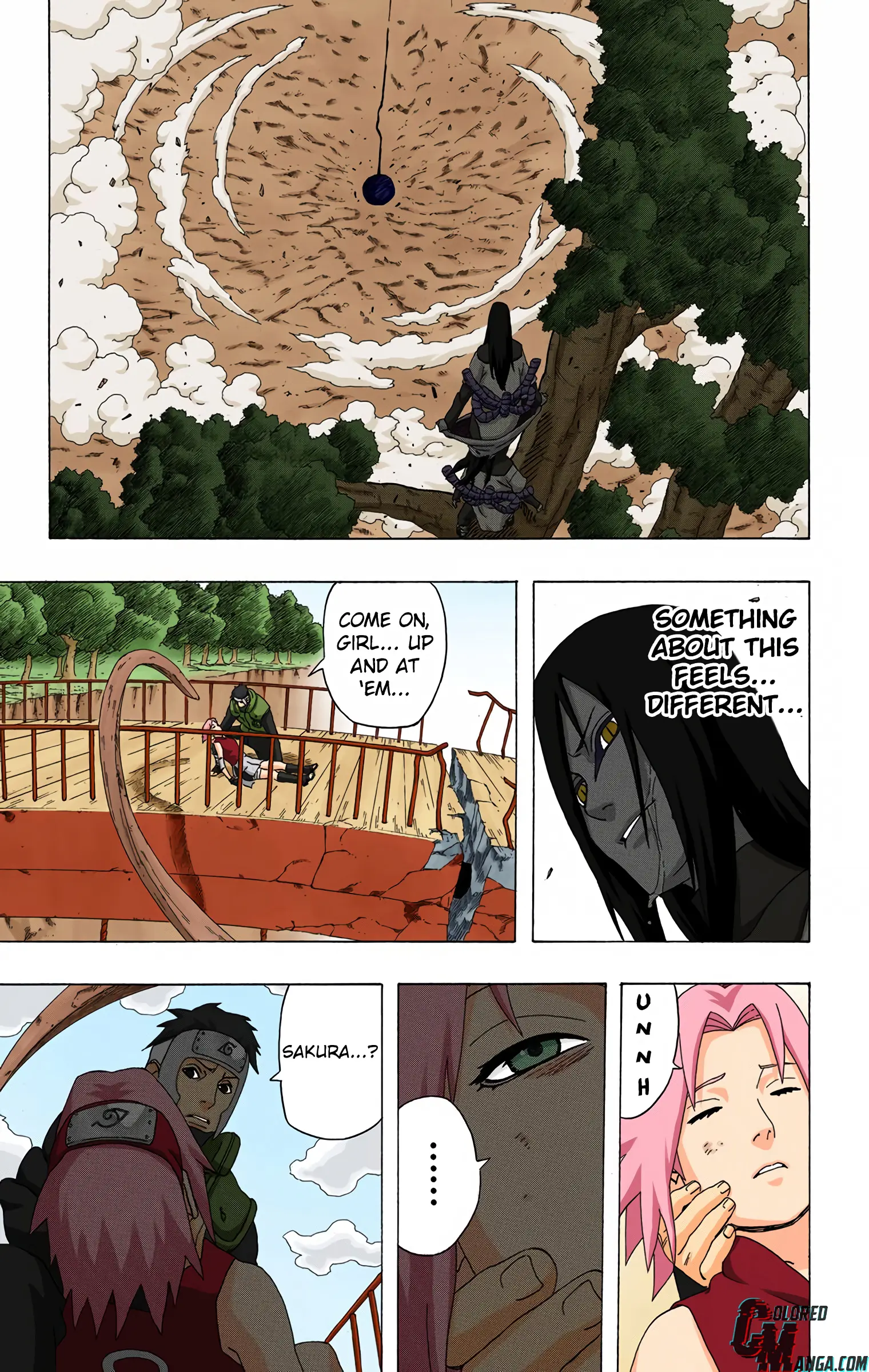 Naruto Colored Manga Online, chapter 293, page 7