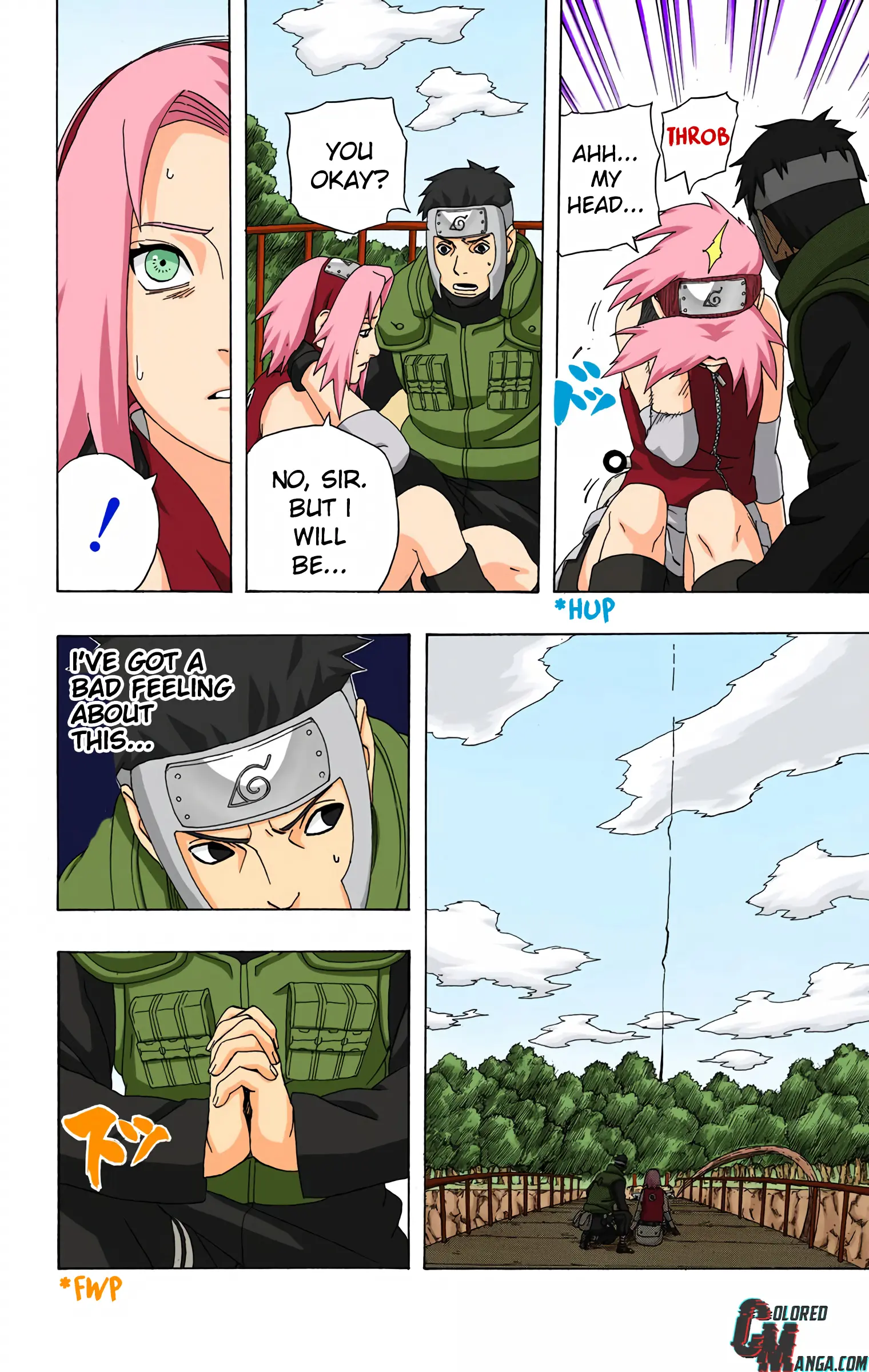 Naruto Colored Manga Online, chapter 293, page 8