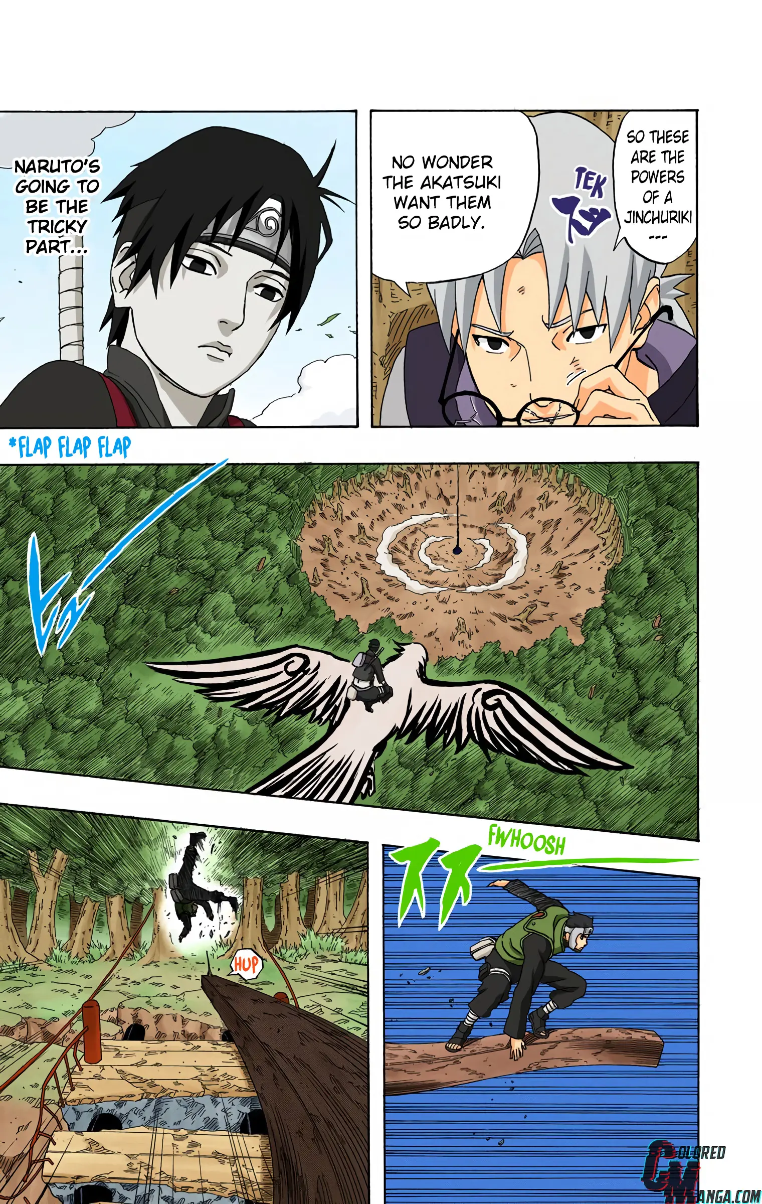 Naruto Colored Manga Online, chapter 293, page 11