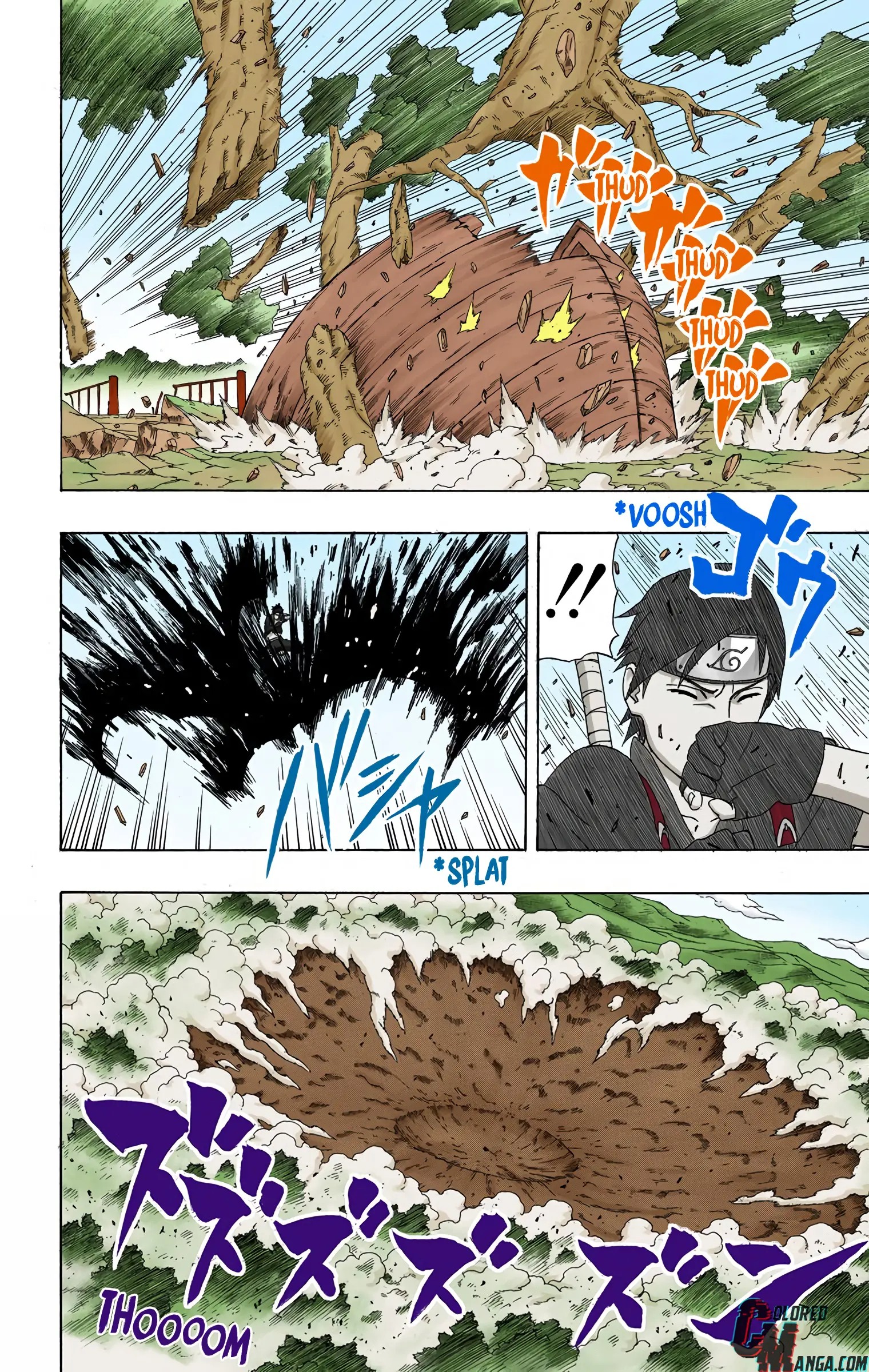 Naruto Colored Manga Online, chapter 293, page 14