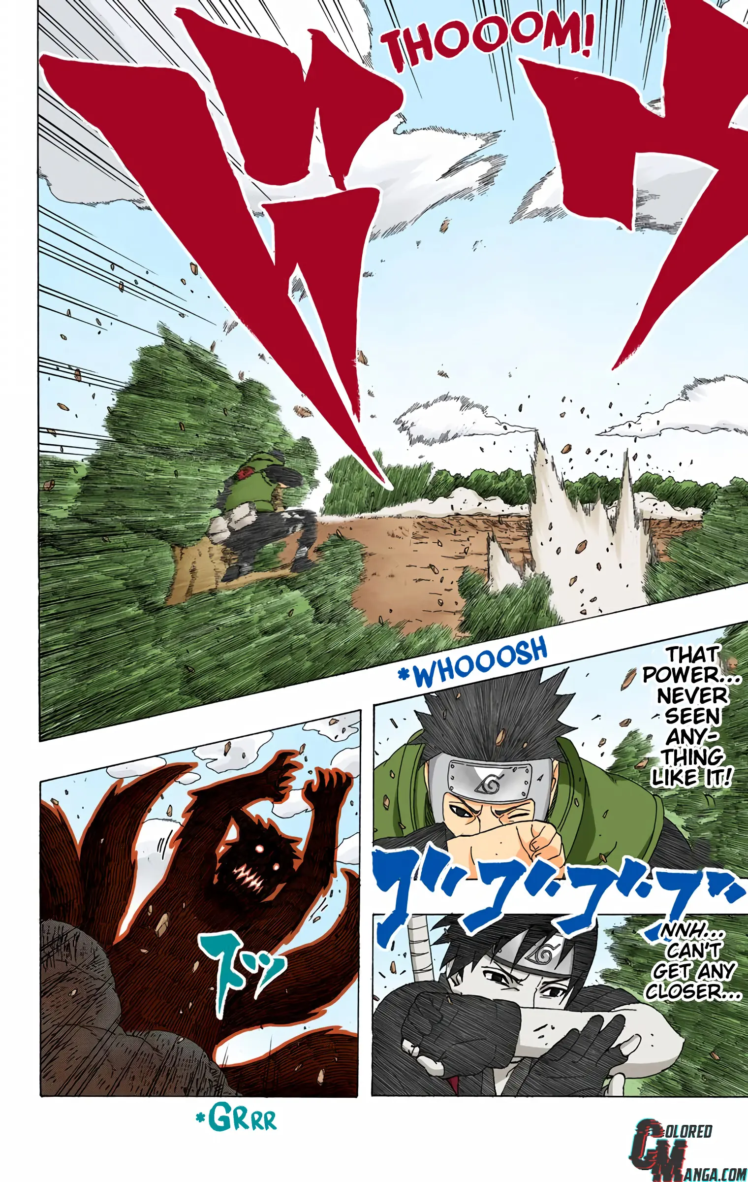 Naruto Colored Manga Online, chapter 294, page 4