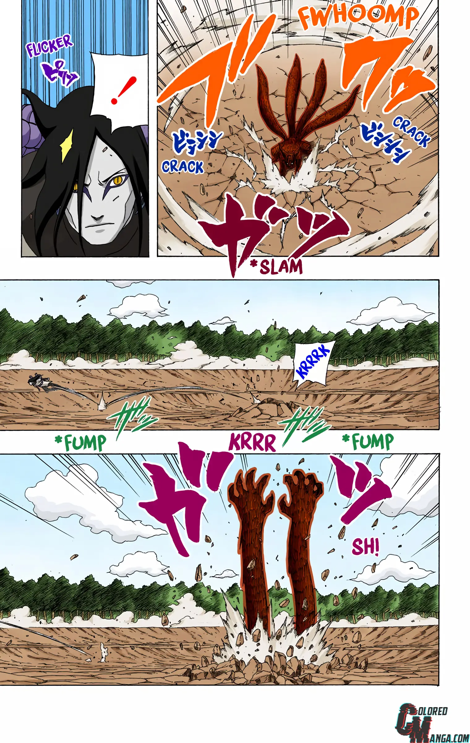 Naruto Colored Manga Online, chapter 294, page 5