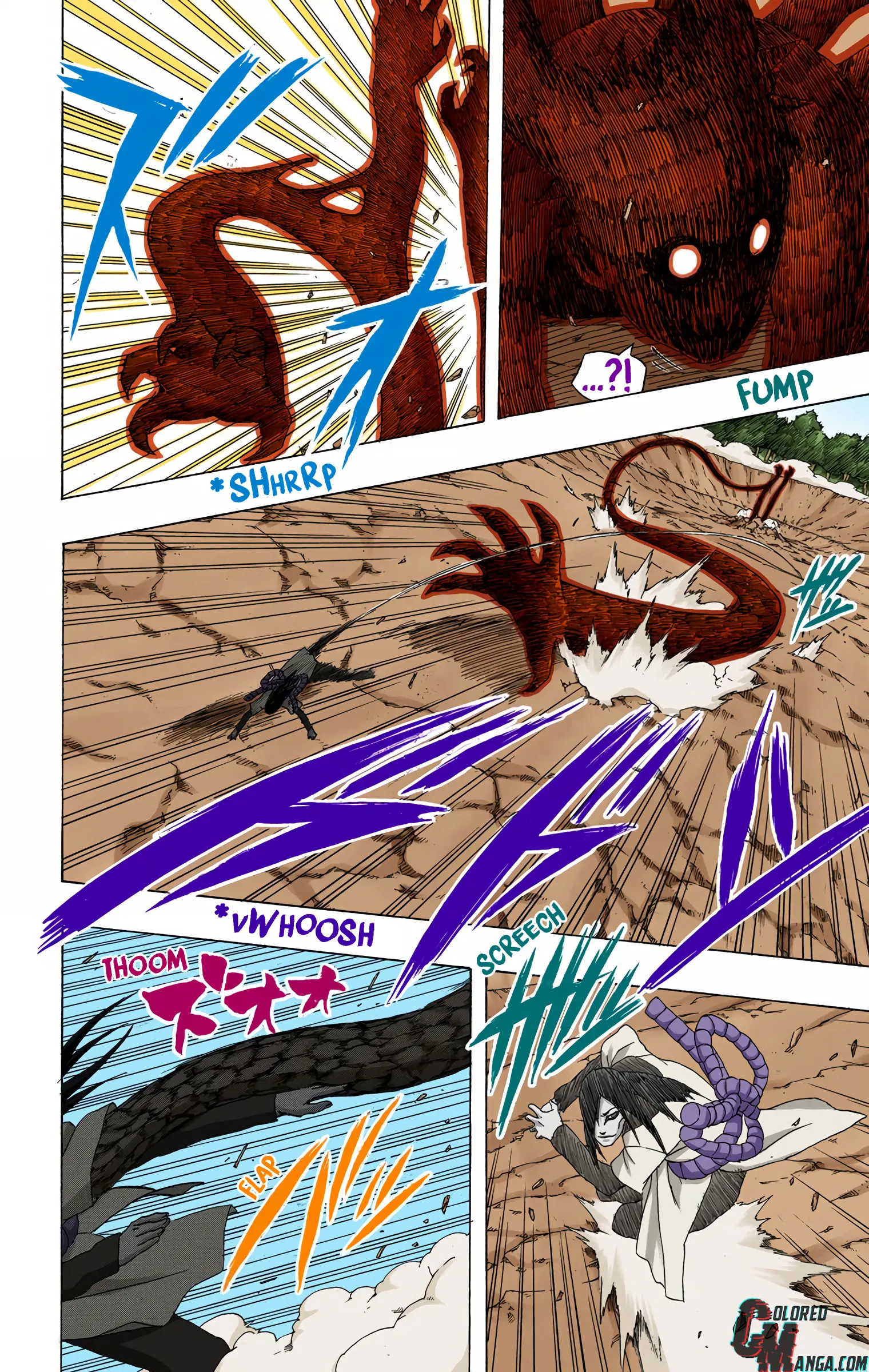 Naruto Colored Manga Online, chapter 294, page 6