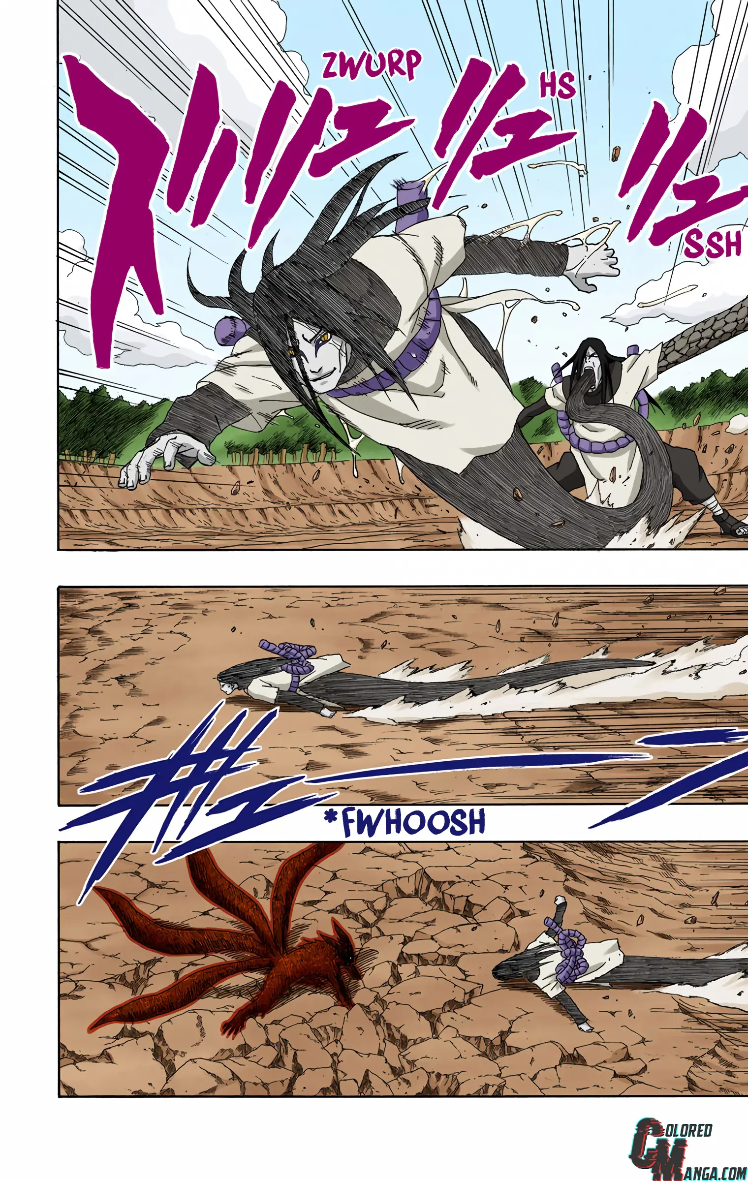 Naruto Colored Manga Online, chapter 294, page 8