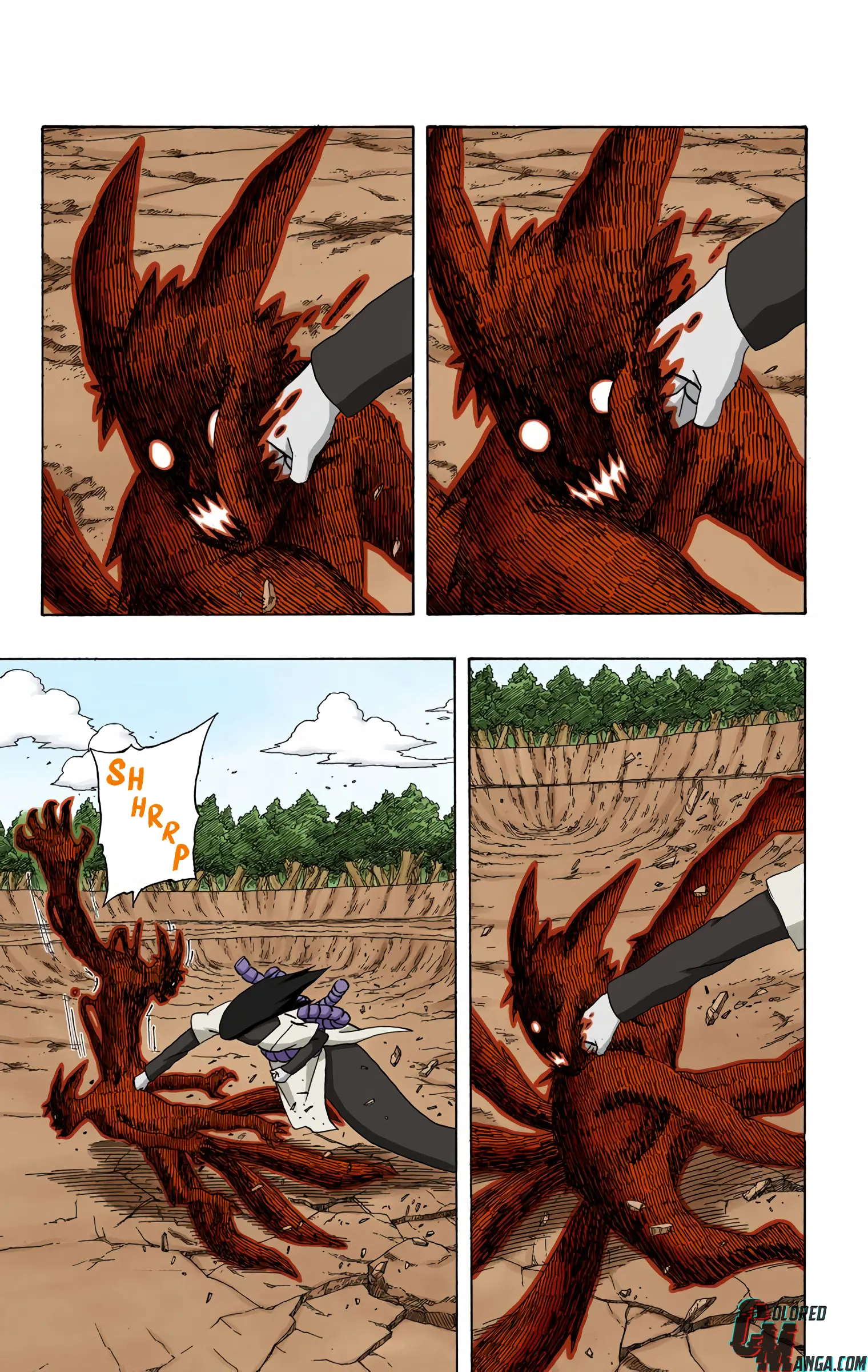 Naruto Colored Manga Online, chapter 294, page 9