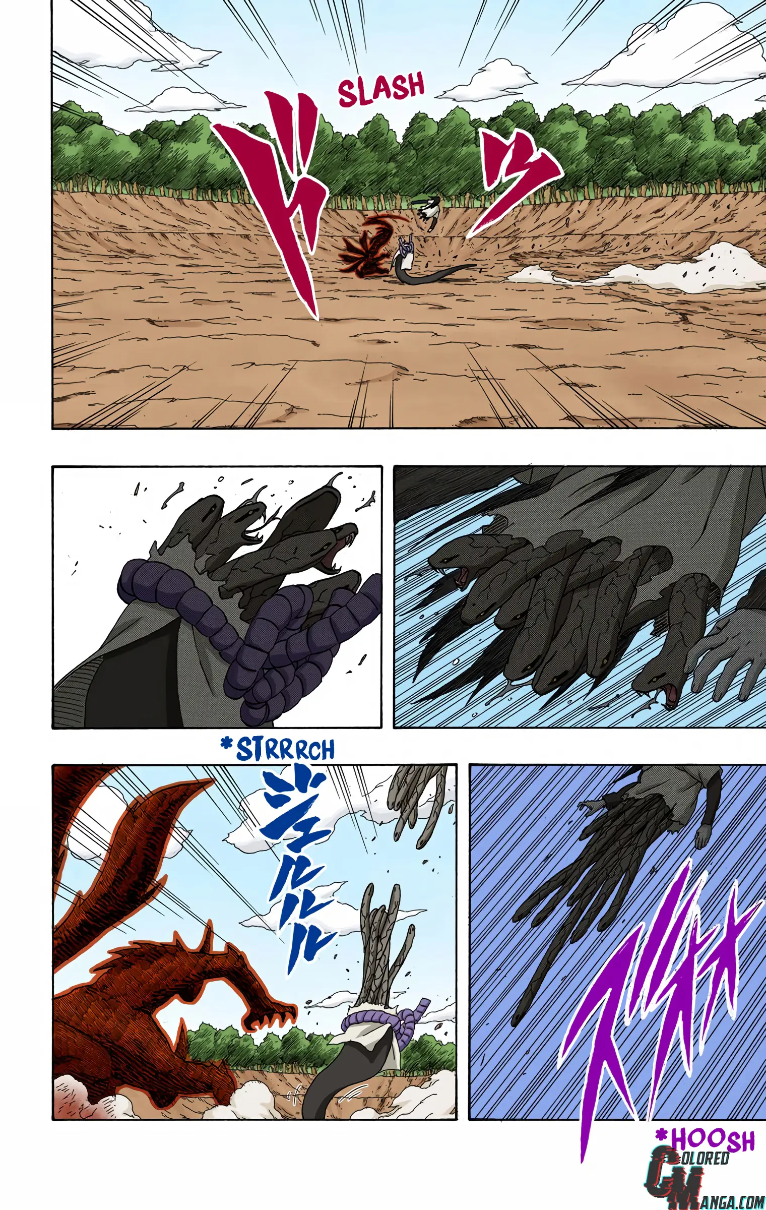 Naruto Colored Manga Online, chapter 294, page 10