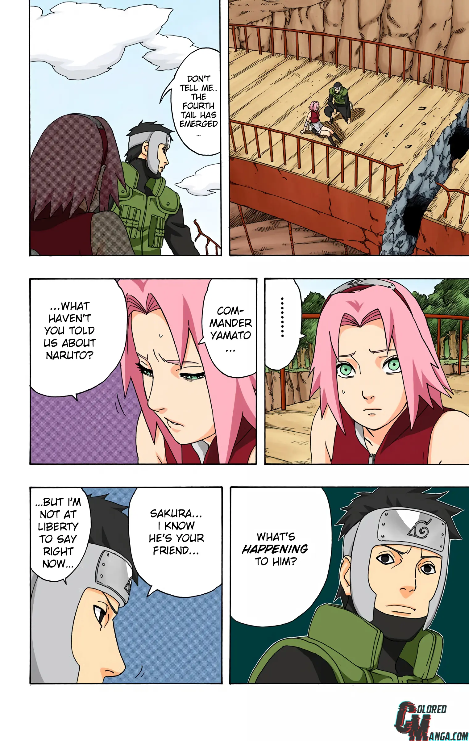Naruto Colored Manga Online, chapter 294, page 12
