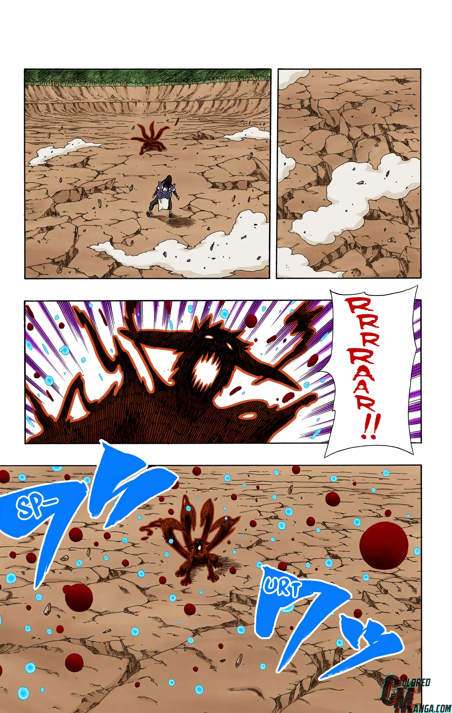 Naruto Colored Manga Online, chapter 294, page 15