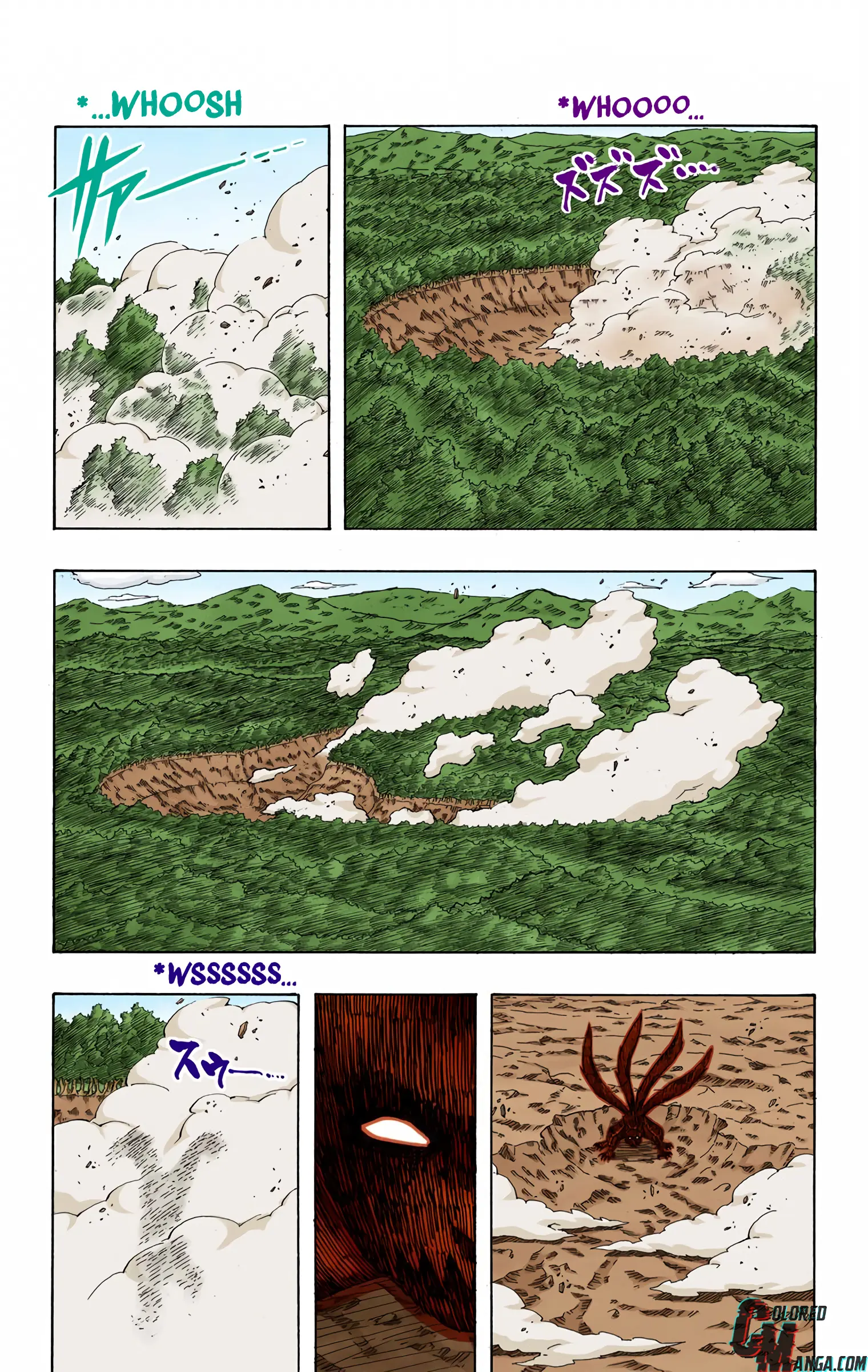 Naruto Colored Manga Online, chapter 295, page 10